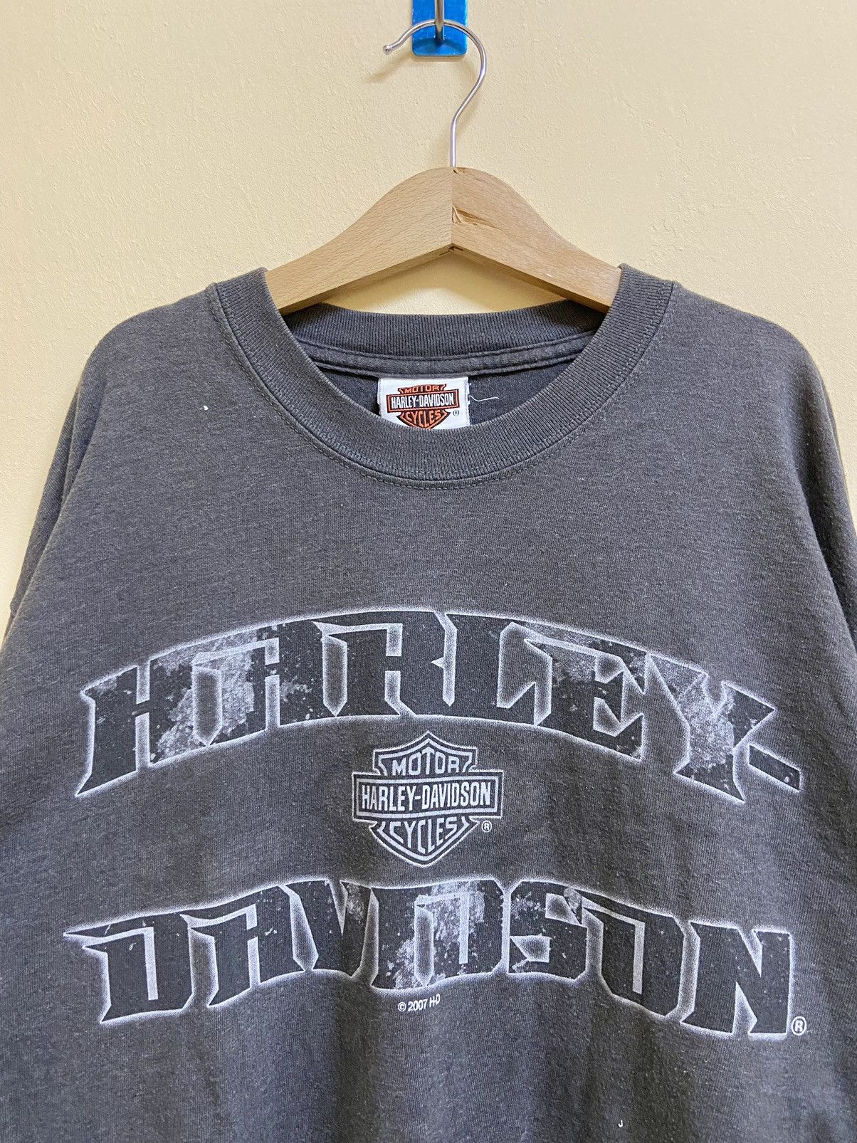 Harley Davidson × Vintage Vintage 1997/2007 Harley Davidson Sleeveprint Dragon Custom Size US M / EU 48-50 / 2 - 7 Thumbnail