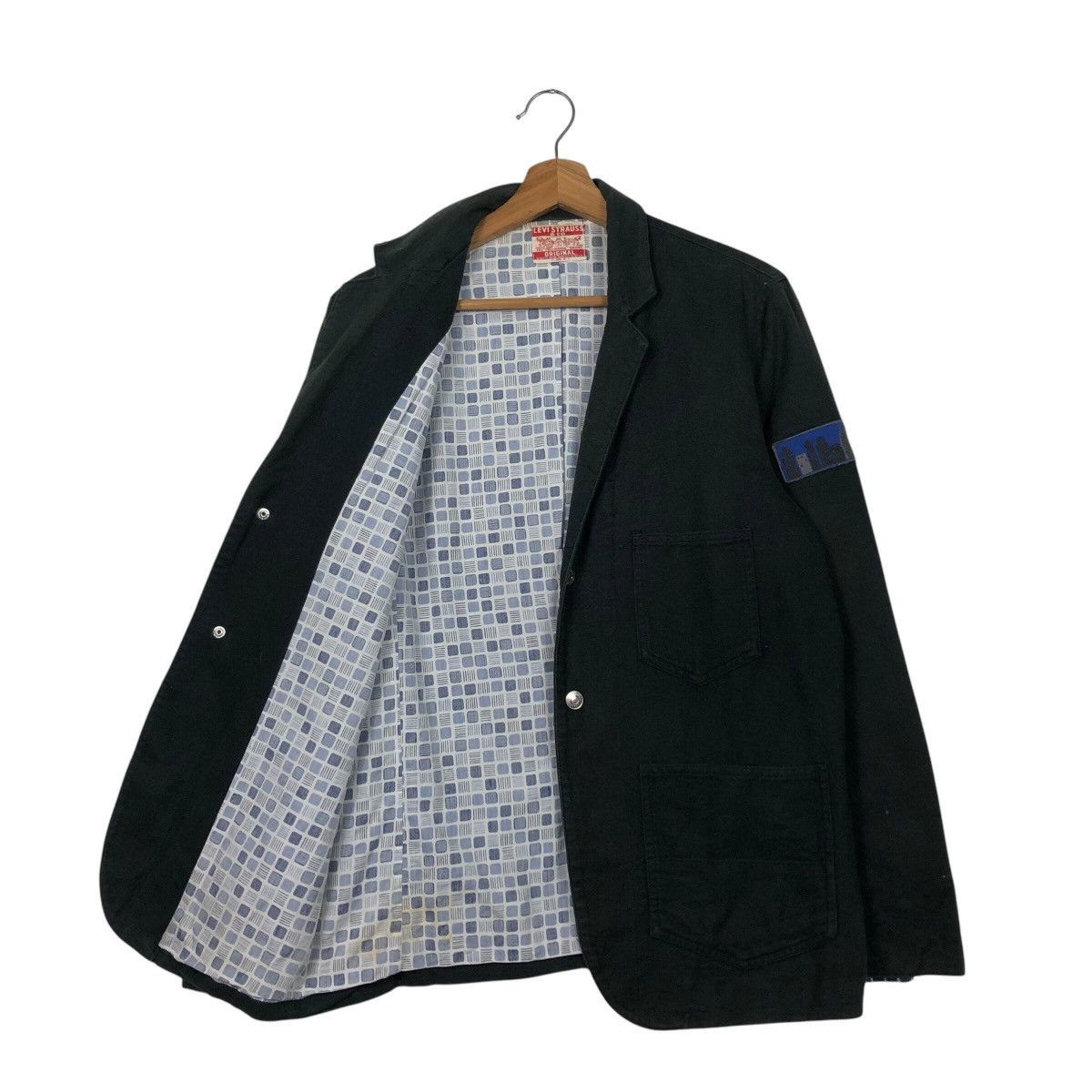Levi's 📌Vintage Chore Worker Jacket Levi's Tartan Design Blanket Size US M / EU 48-50 / 2 - 12 Thumbnail