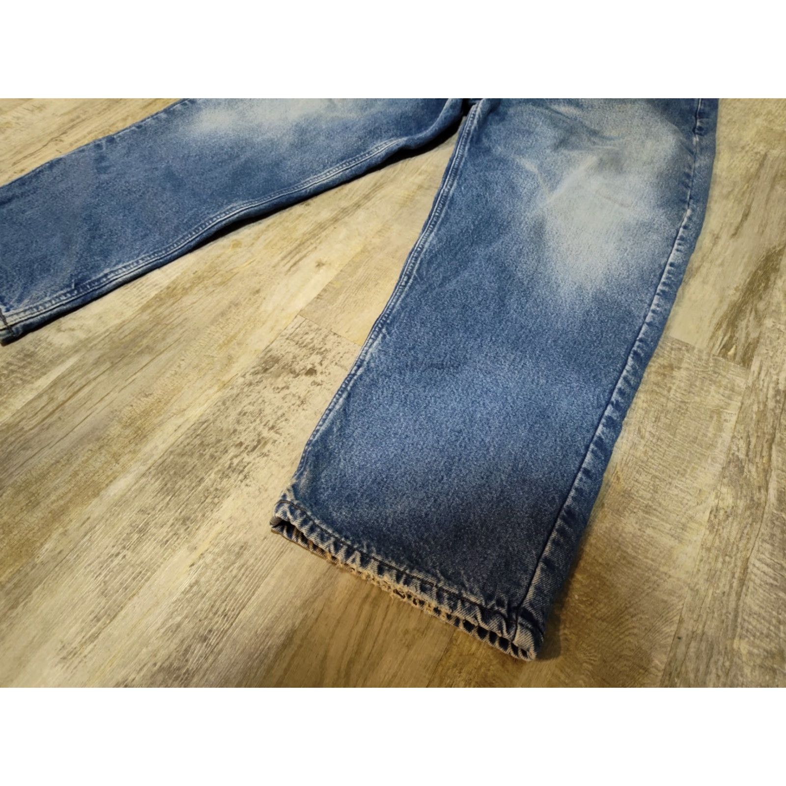 Carhartt Vintage Carhartt Jeans Mens 42x30 Blue Relaxed Fit Flannel Lined Denim Trouser B172 DST Size US 42 / EU 58 - 3 Thumbnail