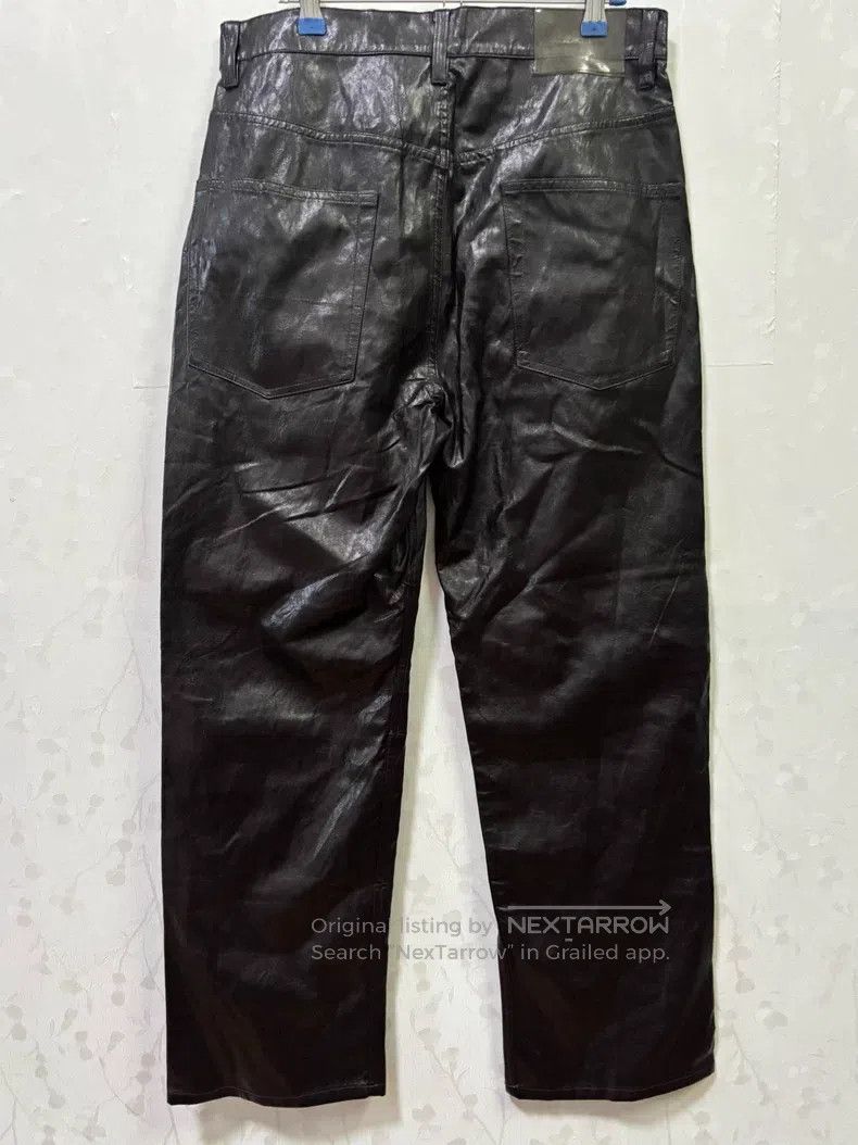 Our Legacy Our Legacy Leather Pants - Brown Red Size US 30 / EU 46 - 2 Thumbnail