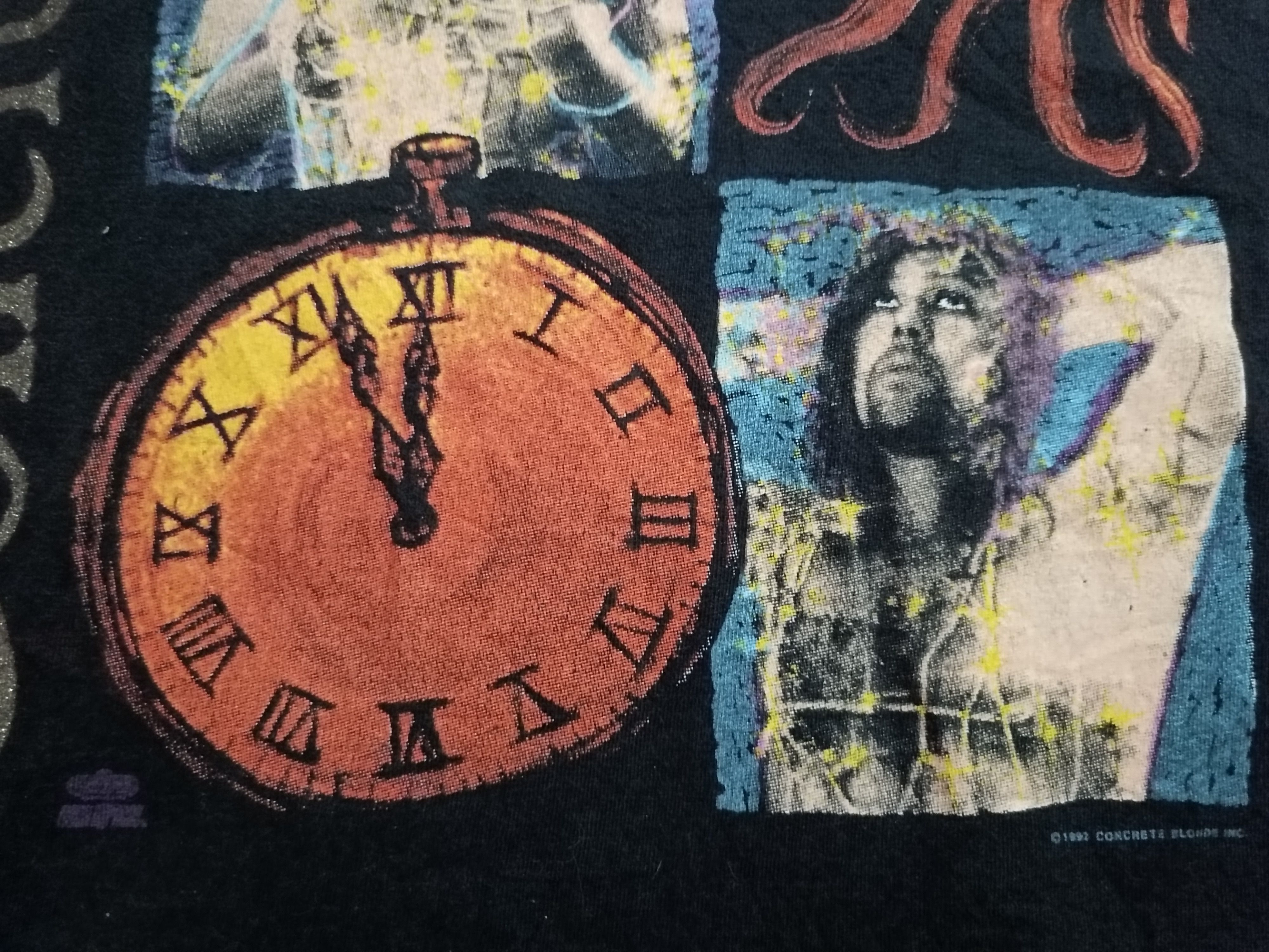 Band Tees ♦️Vintage Concrete Blonde - Walking The Wolrd 1992 T Shirt Size US XL / EU 56 / 4 - 6 Thumbnail