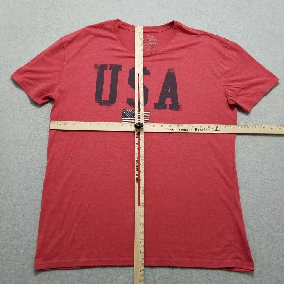 Other Great American Lakes & Timber Shirt Men XXL American Flag Size US XXL / EU 58 / 5 - 6 Thumbnail