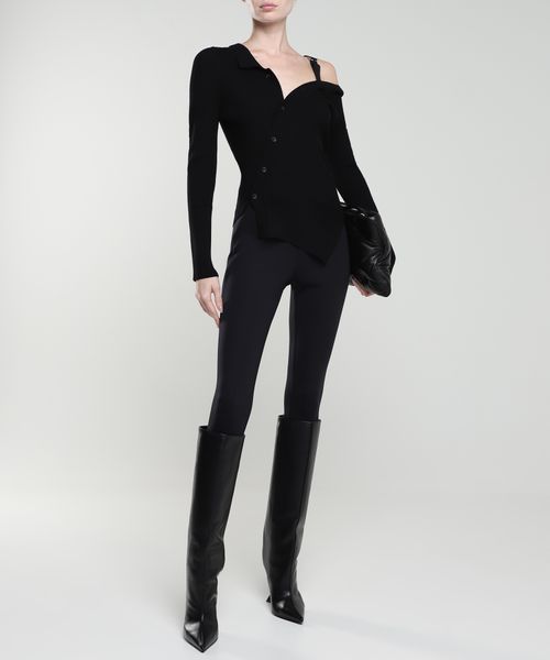 Jacquemus o1mle0824 La Maille Colin in Black Size XXS / US 00 / IT 34 - 3 Thumbnail