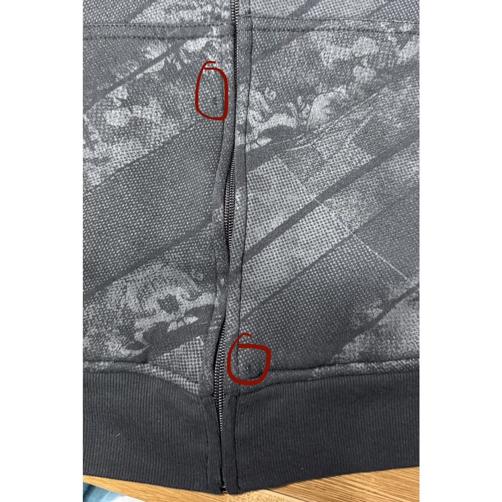 JNCO Vintage Y2K No Boundaries Skull Wings Lined Zip Hoodie XL Size US XL / EU 56 / 4 - 16 Thumbnail