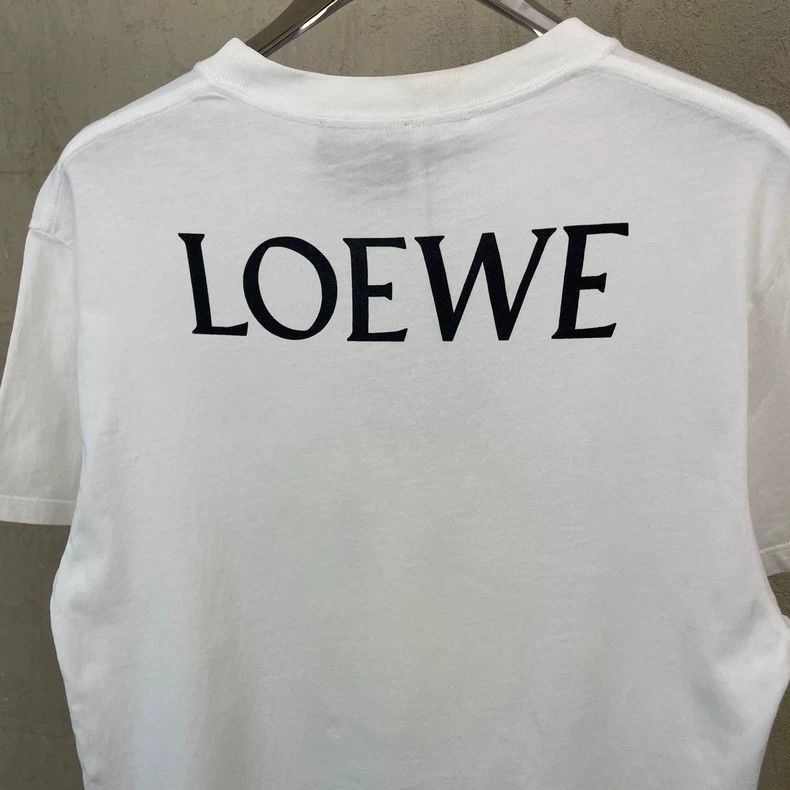 Other LOEWE White big smile logo short sleeve T-shirt Size XS / US 0-2 / IT 36-38 - 2 Thumbnail