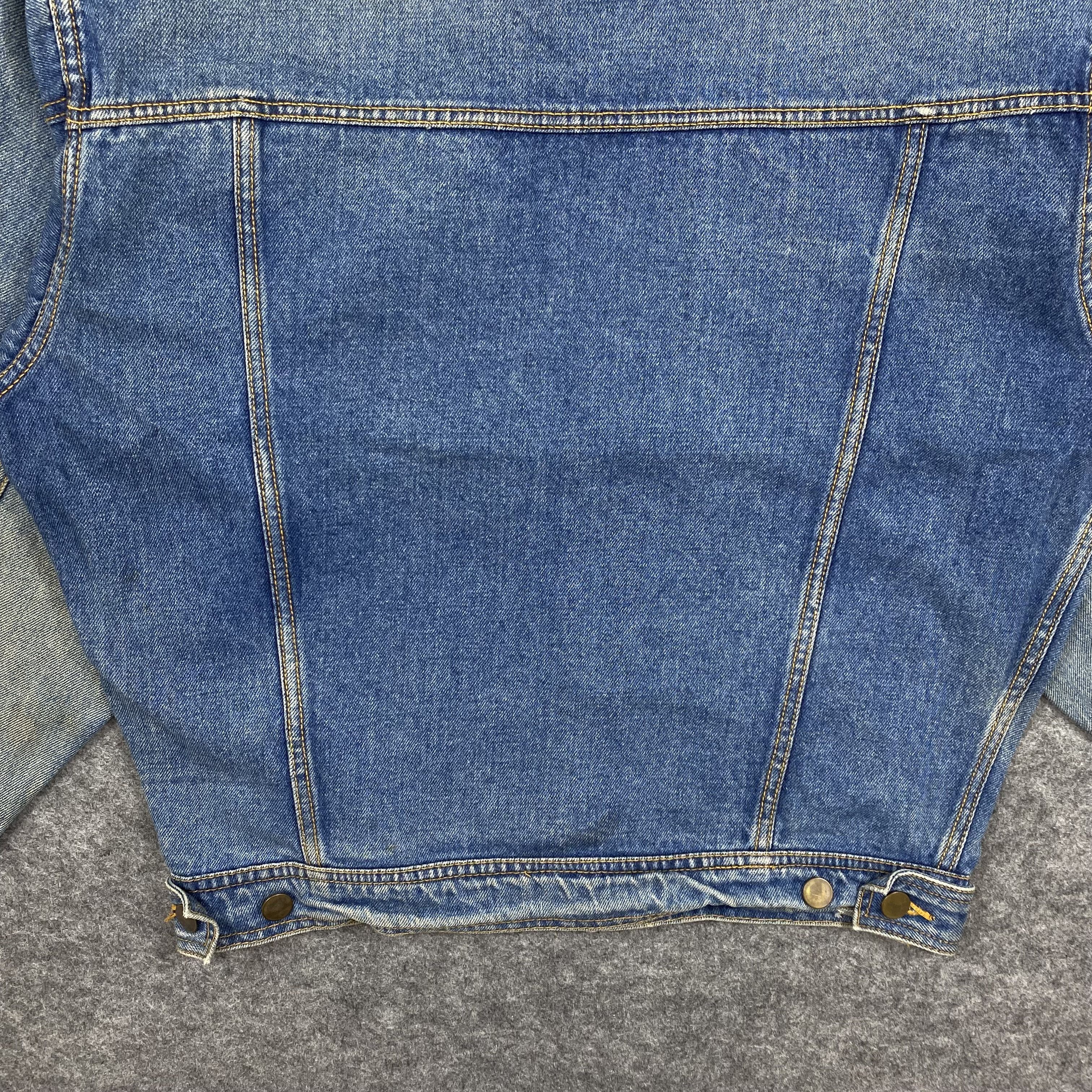 Japanese Brand Vintage 90s Anecdote Homme French's Pride Denim Trucker-J599 Size US L / EU 52-54 / 3 - 16 Thumbnail