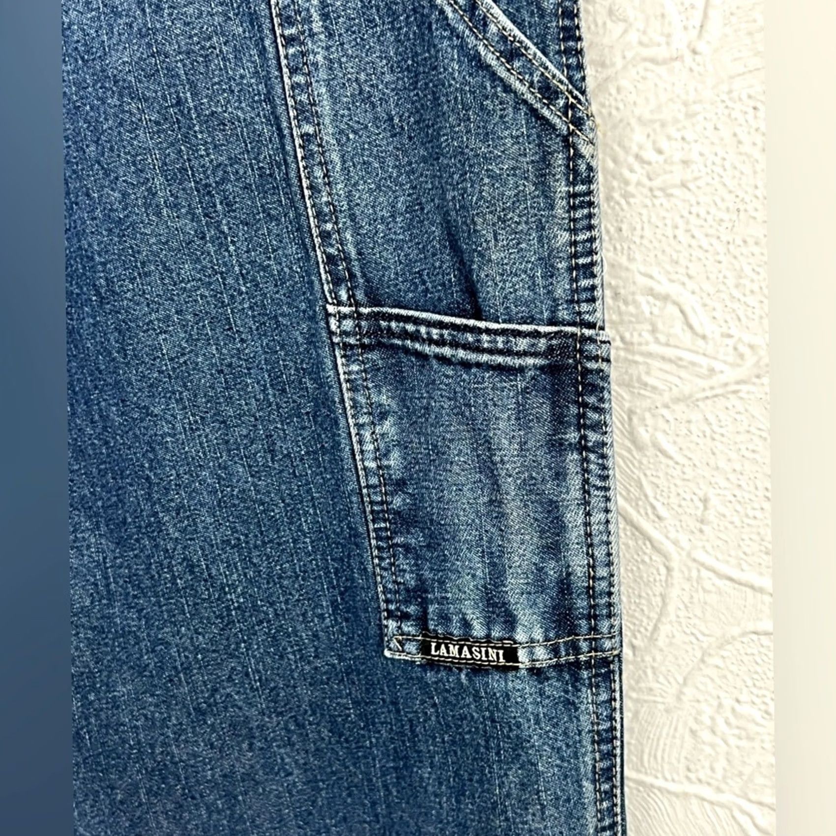 Vintage 2. "Lamasini Jeans" is the primary brand and should be highlighted Size US 34 / EU 50 - 4 Thumbnail