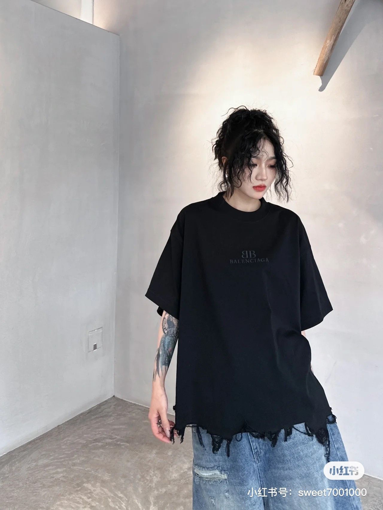 Balenciaga Balenciaga 24SS New Havoc Double B Embroidered Fringe Short Size US M / EU 48-50 / 2 - 6 Thumbnail