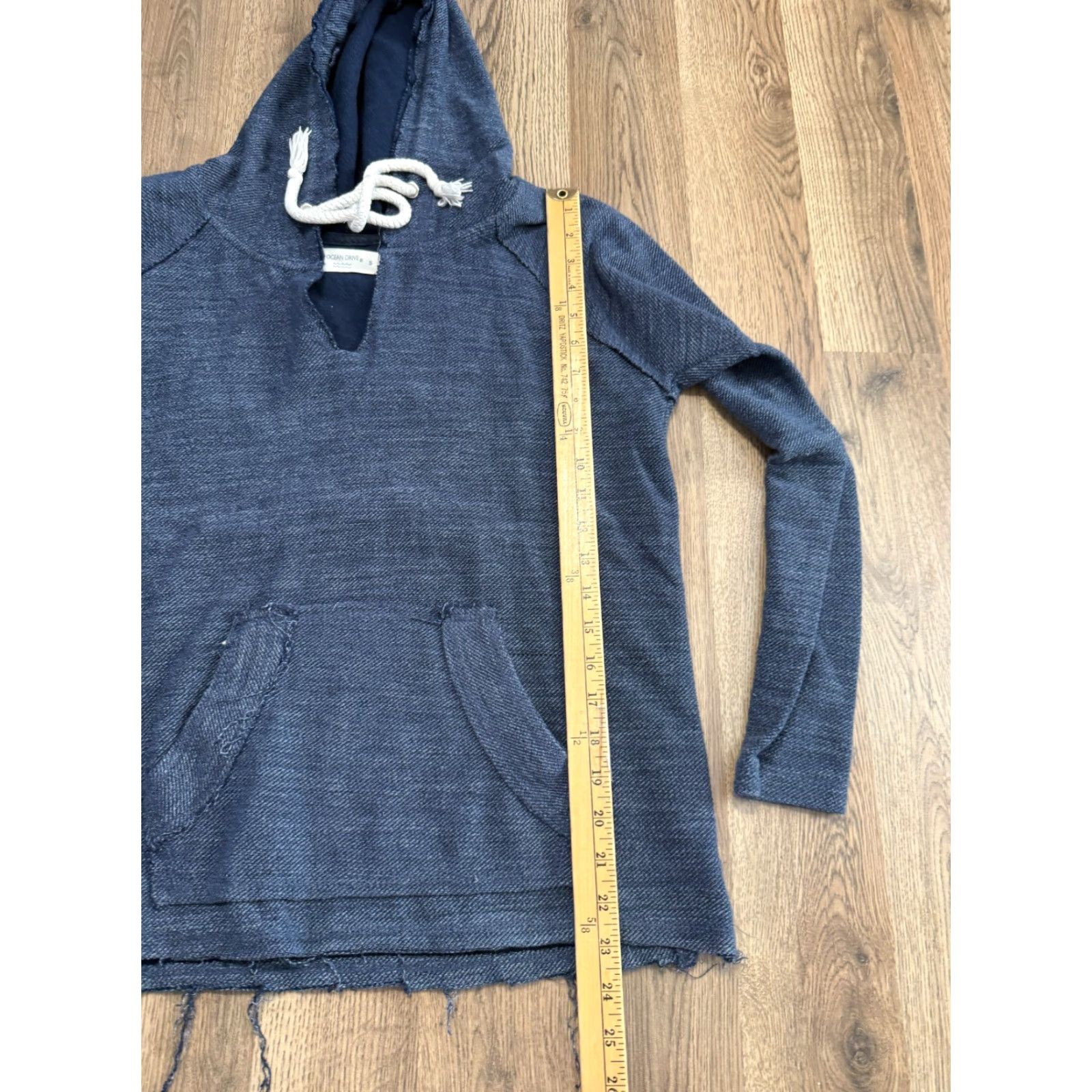 Vintage **Ocean Drive Blue Women's Medium Pullover Sweatshirt Long Sleeve** User: Ocean Drive Blue Women's Medium Pullover Sweatshirt Long Sleeve Size M / US 6-8 / IT 42-44 - 7 Thumbnail