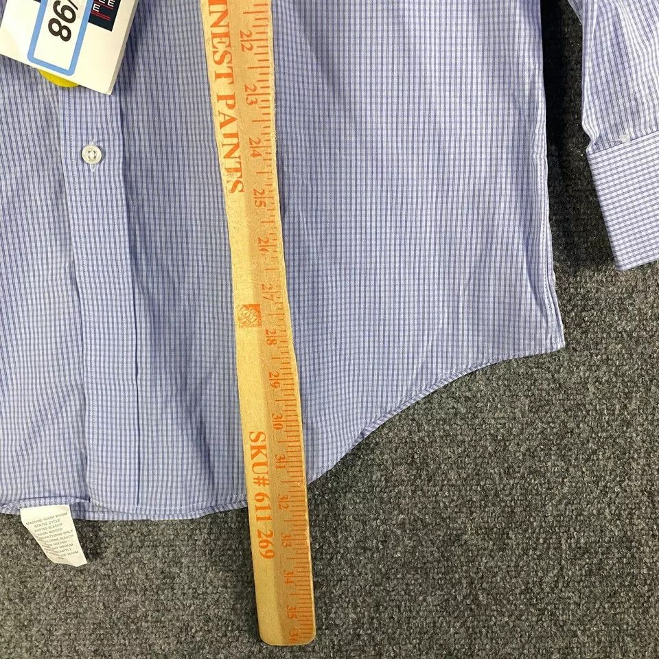 Roundtree & Yorke Roundtree & Yorke Shirt Men's 15.5 33 Dillard's Broadcloth Size US M / EU 48-50 / 2 - 7 Thumbnail
