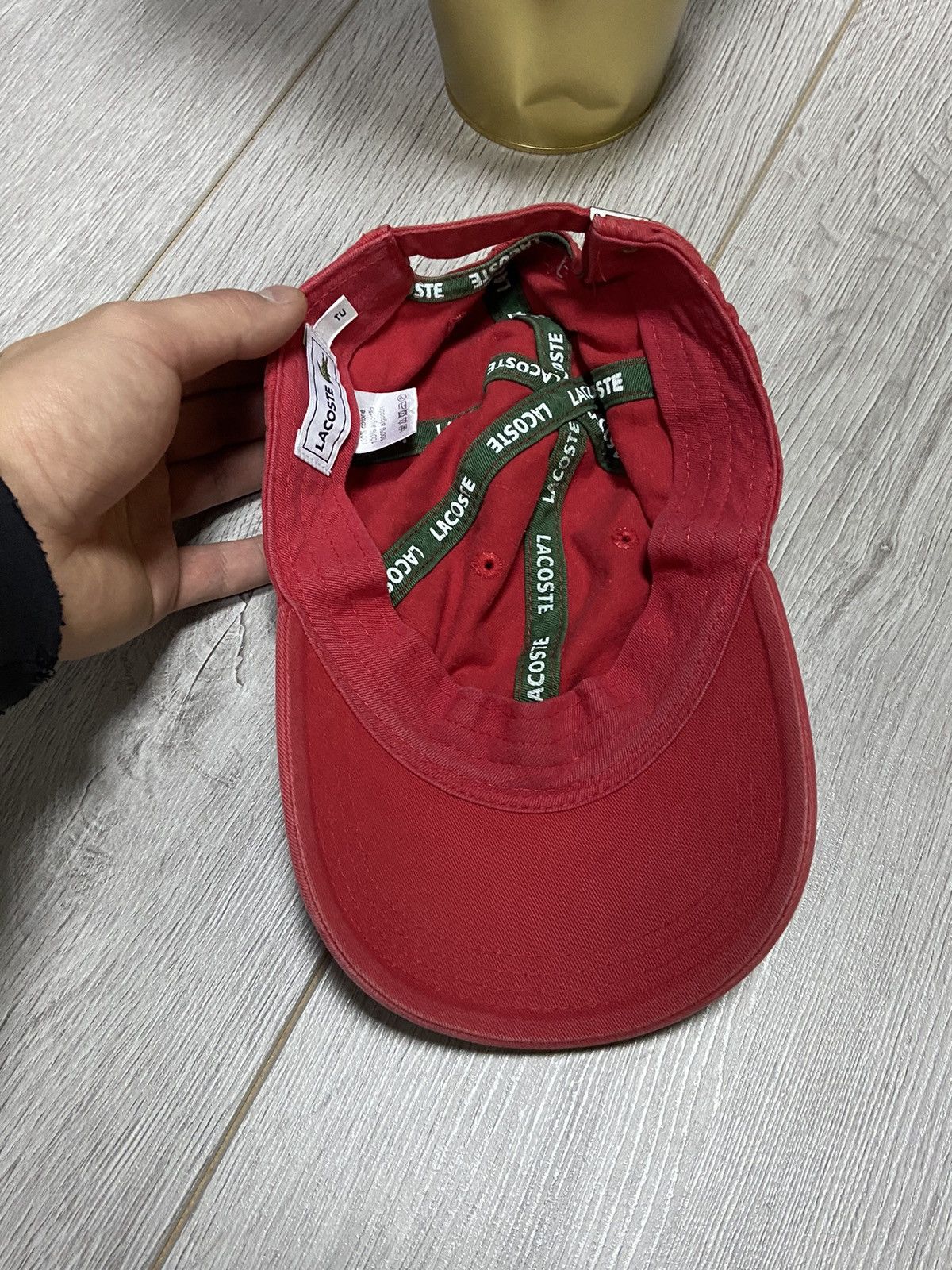 Lacoste 🔥CRAZY VINTAGE LACOSTE sun fade CAP RARE🔥 Size ONE SIZE - 7 Thumbnail