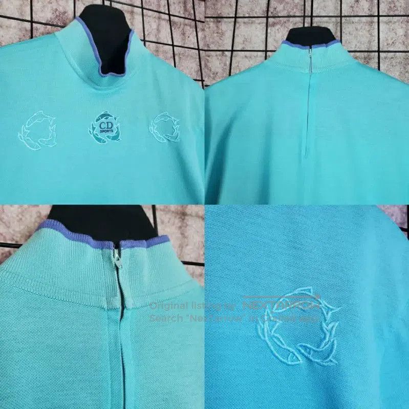 Dior Dior Blue Cotton Women's T. Size M / US 6-8 / IT 42-44 - 5 Thumbnail