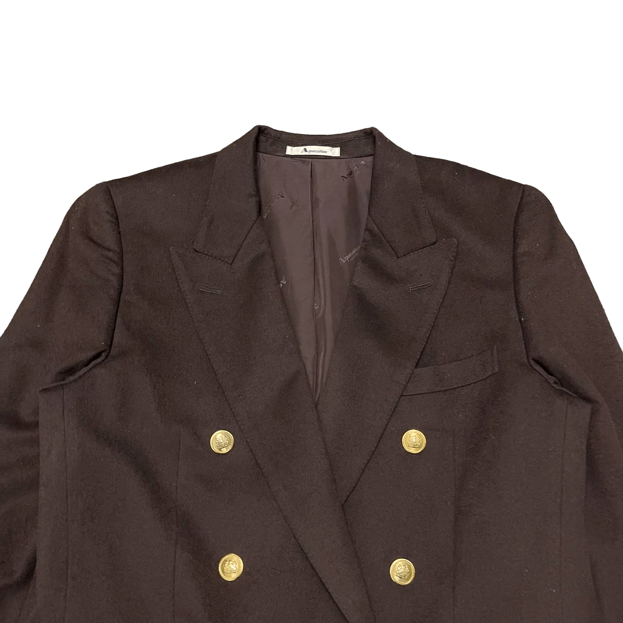 Aquascutum Vintage Aquascutum of London Wool Gold Button Coat Size US M / EU 48-50 / 2 - 2 Thumbnail