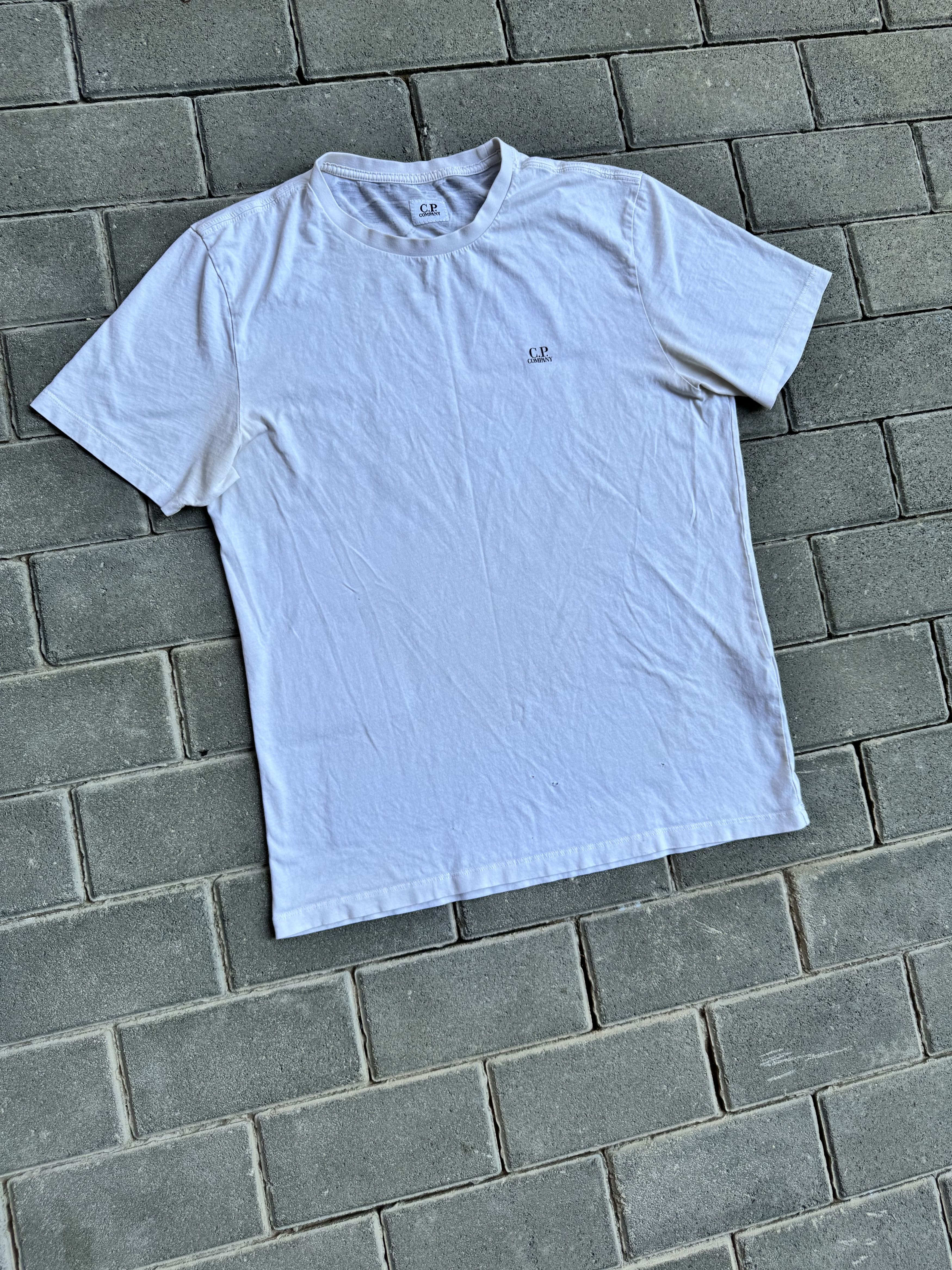C.P. Company C.P Company White T-Shirt Mens Lens Back Print Size US M / EU 48-50 / 2 - 2 Thumbnail