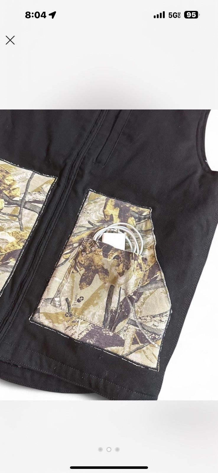 Vintage custom vest Size US XL / EU 56 / 4 - 3 Thumbnail