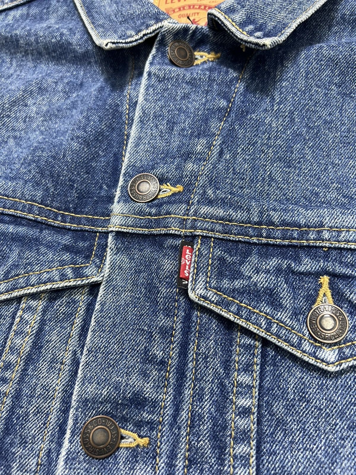 Levi's × Vetements Vetements - Levi’s - S/S 17 - Reworked Cropped Denim Jacket Size S / US 4 / IT 40 - 9 Thumbnail
