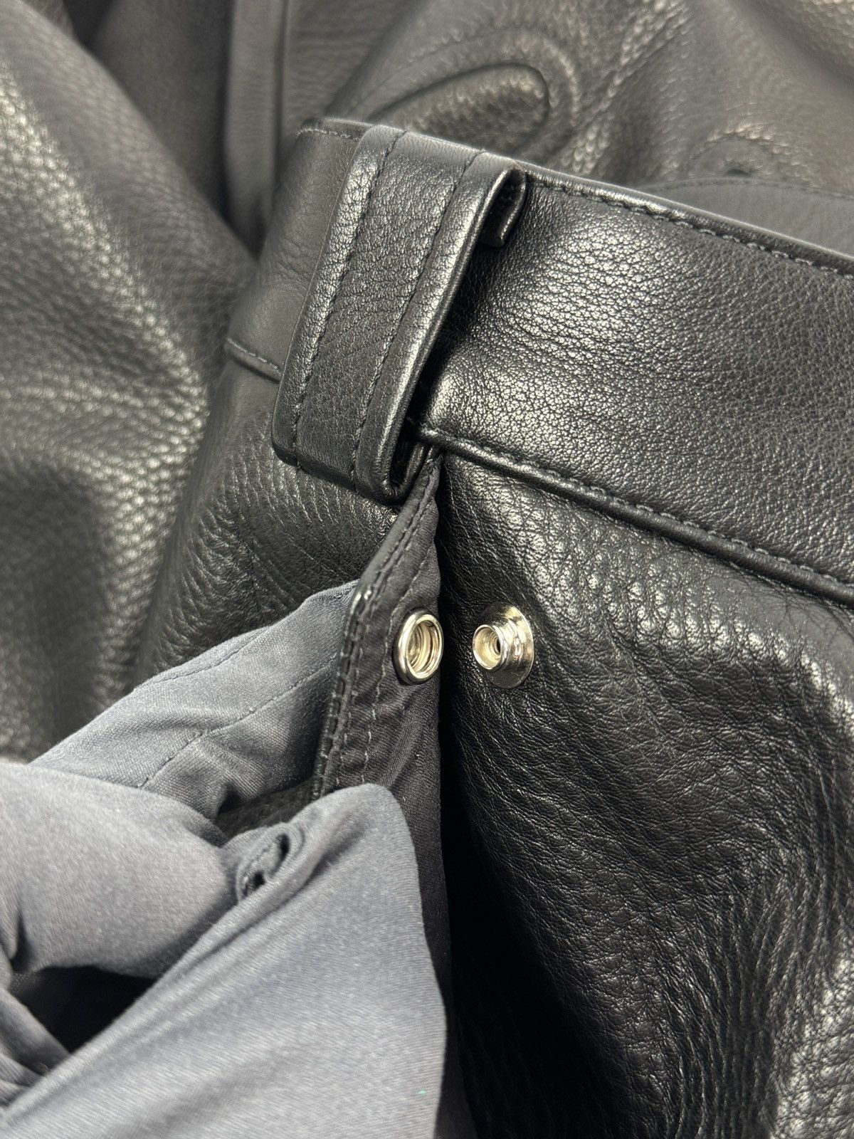 Chrome Hearts LEATHER DAGGER PANTS Size US 34 / EU 50 - 7 Thumbnail