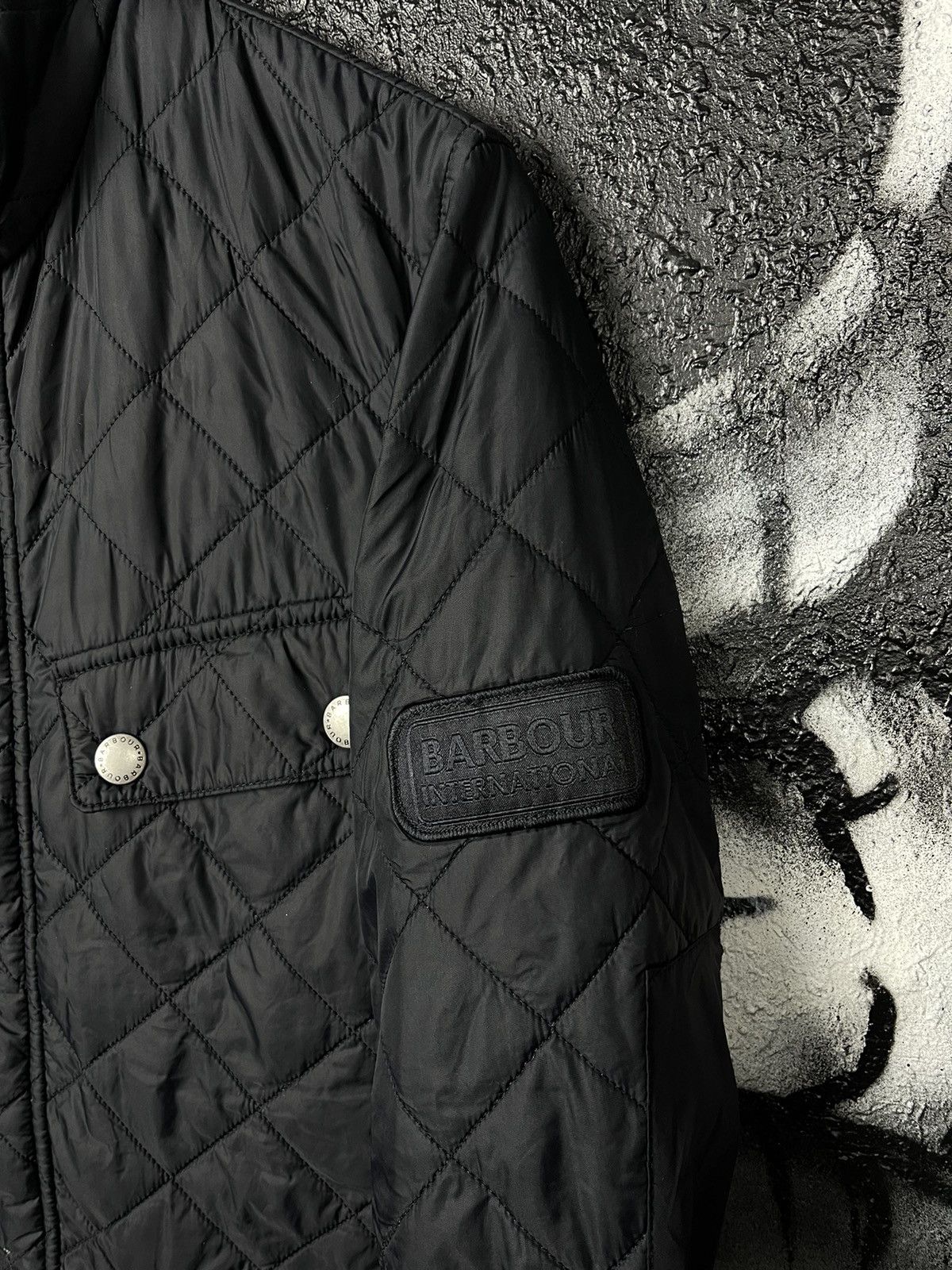 Barbour Barbour International Black Ariel Full Zip Jacket Size S Size US S / EU 44-46 / 1 - 6 Thumbnail