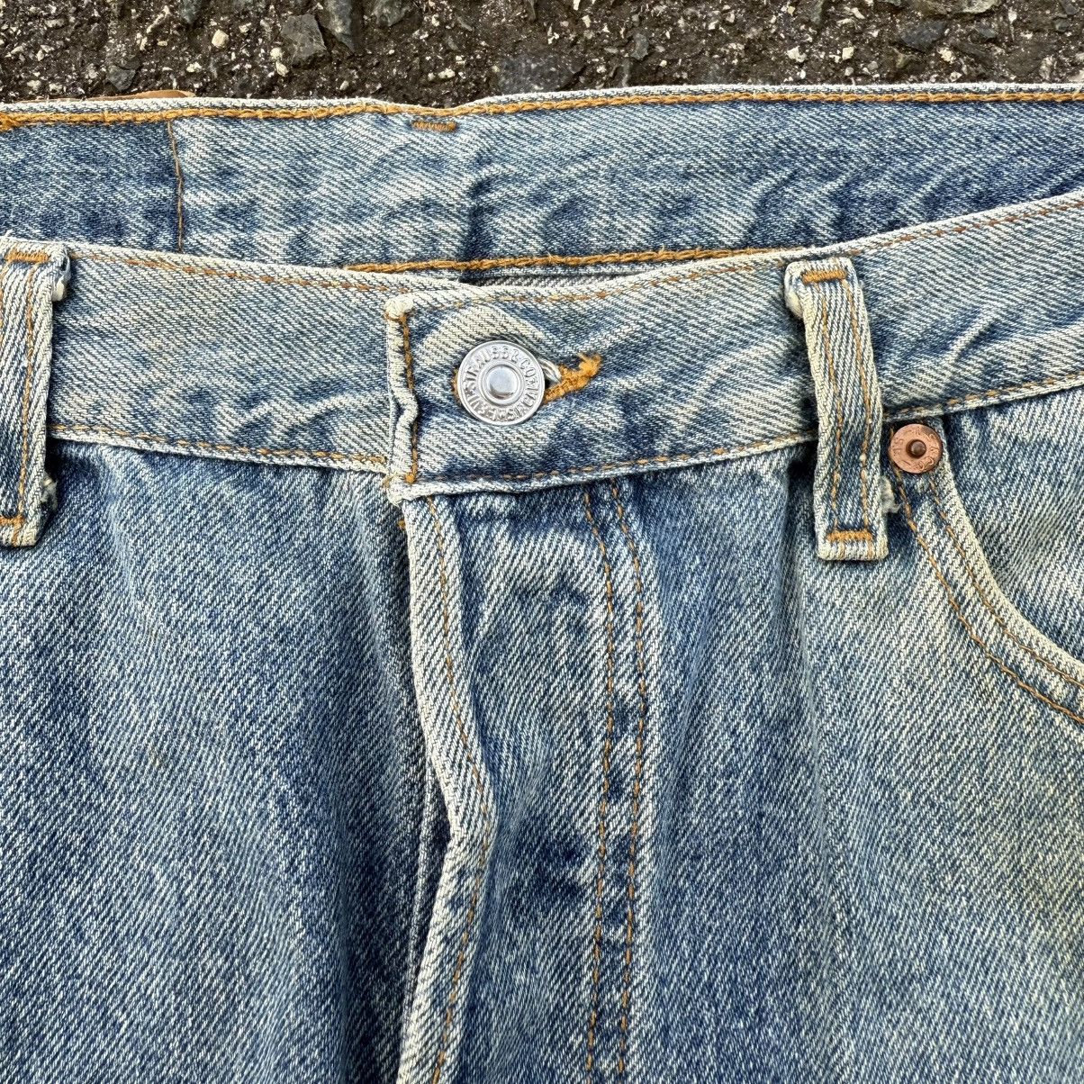 Levi's Vintage Clothing W35 VINTAGE LEVI'S 501 USA 91' FADED DENIM JEAN PANTS Size US 35 - 9 Thumbnail