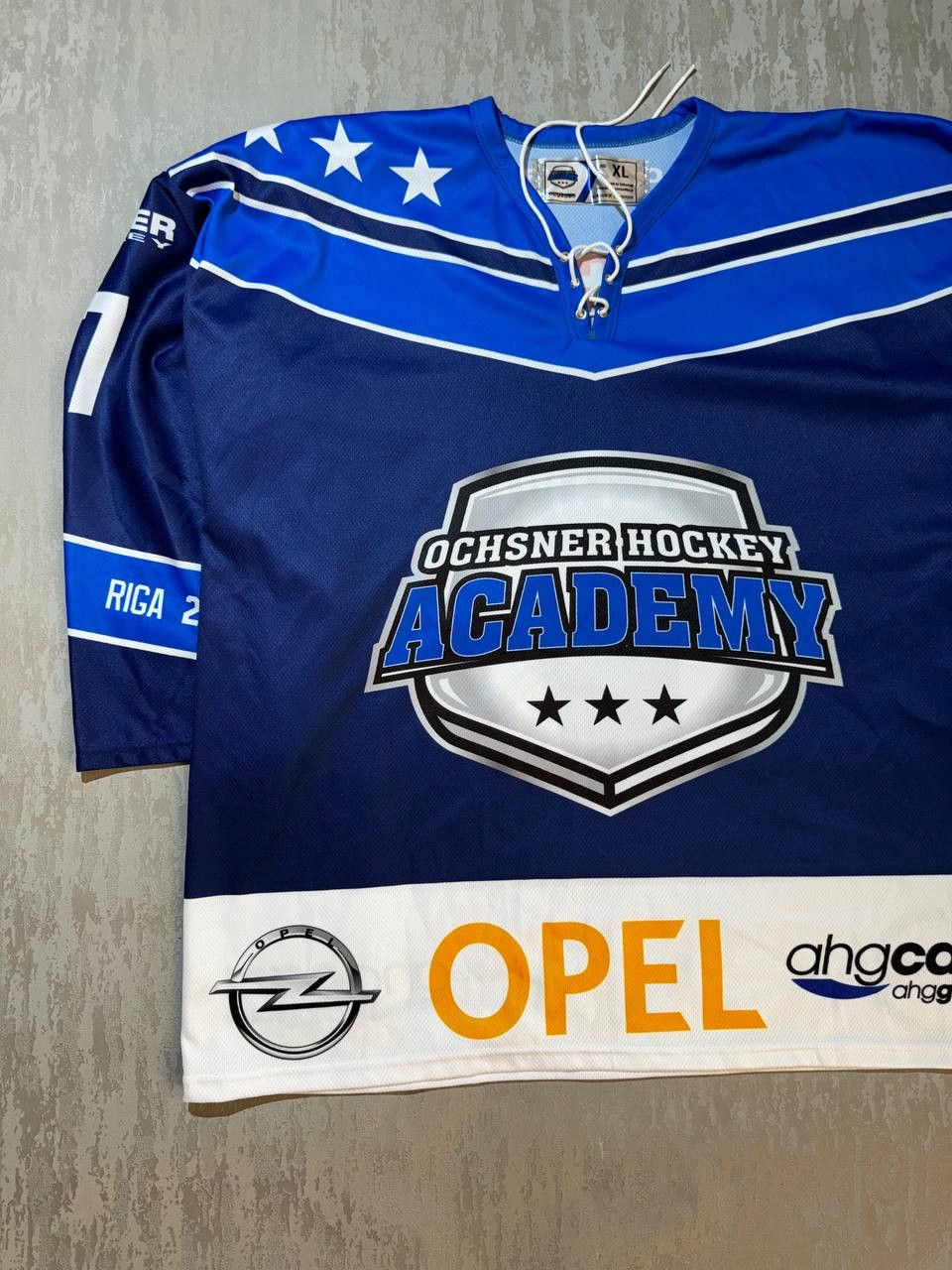 NHL × Vintage Ochsner Ice Hockey Academy #17 SALAMIN Swiss Jersey Size XL Size US XL / EU 56 / 4 - 2 Thumbnail