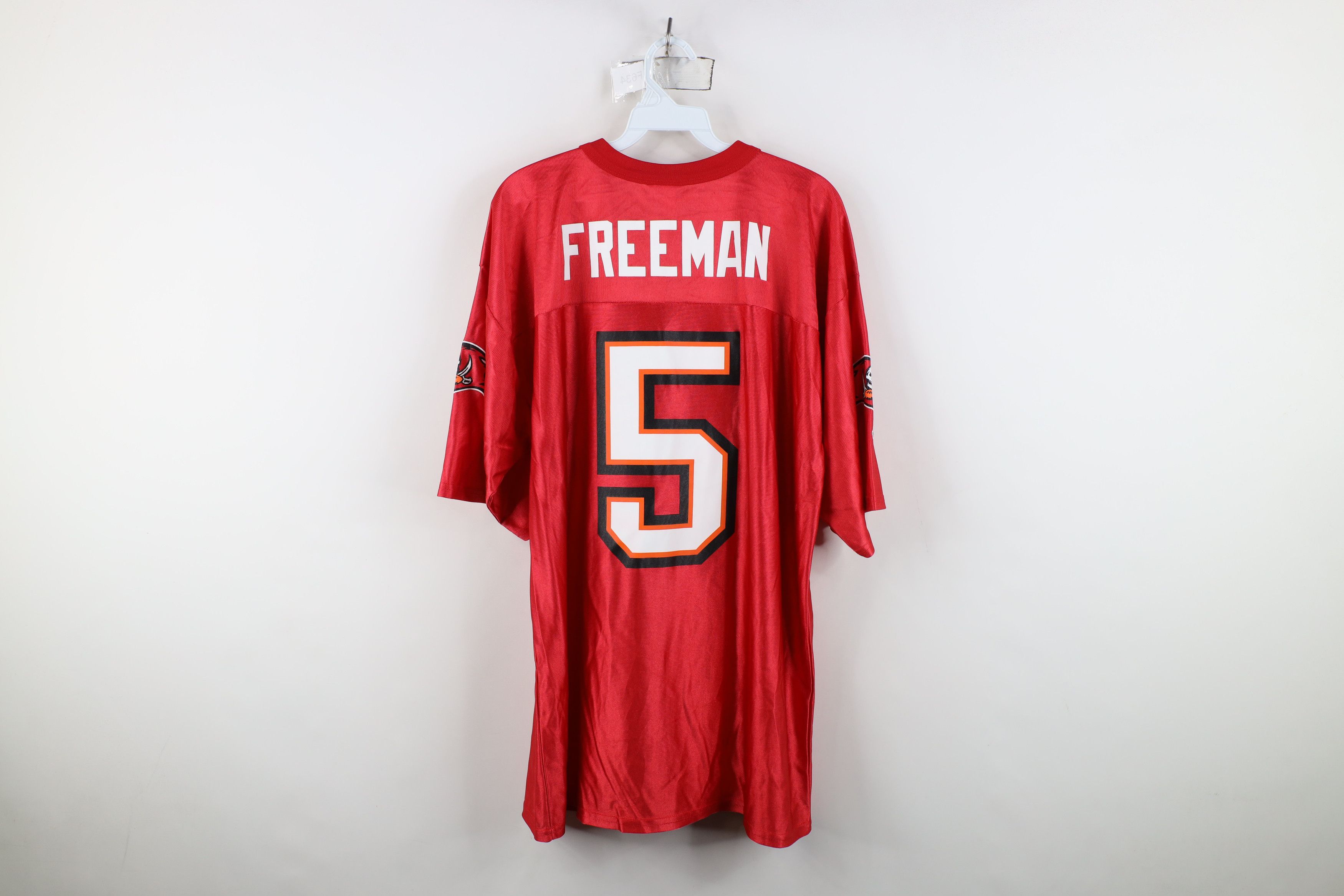 Vintage Vintage Freeman Tampa Bay Buccaneers Football Jersey Red #5 Size US L / EU 52-54 / 3 - 10 Thumbnail