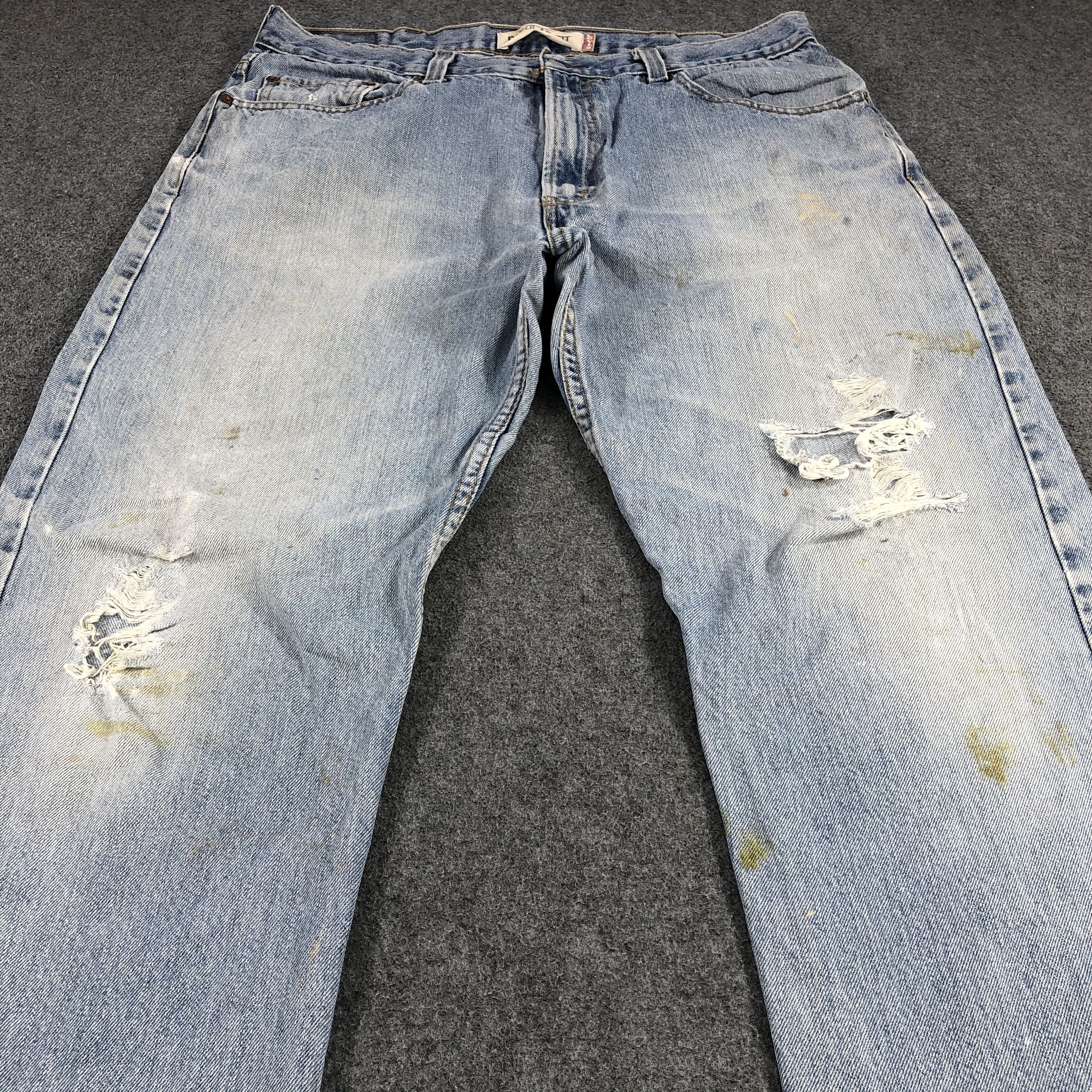 Levi's × Vintage Vintage Light Wash Levis 505 Jeans-JM1325 Size US 37 - 3 Thumbnail
