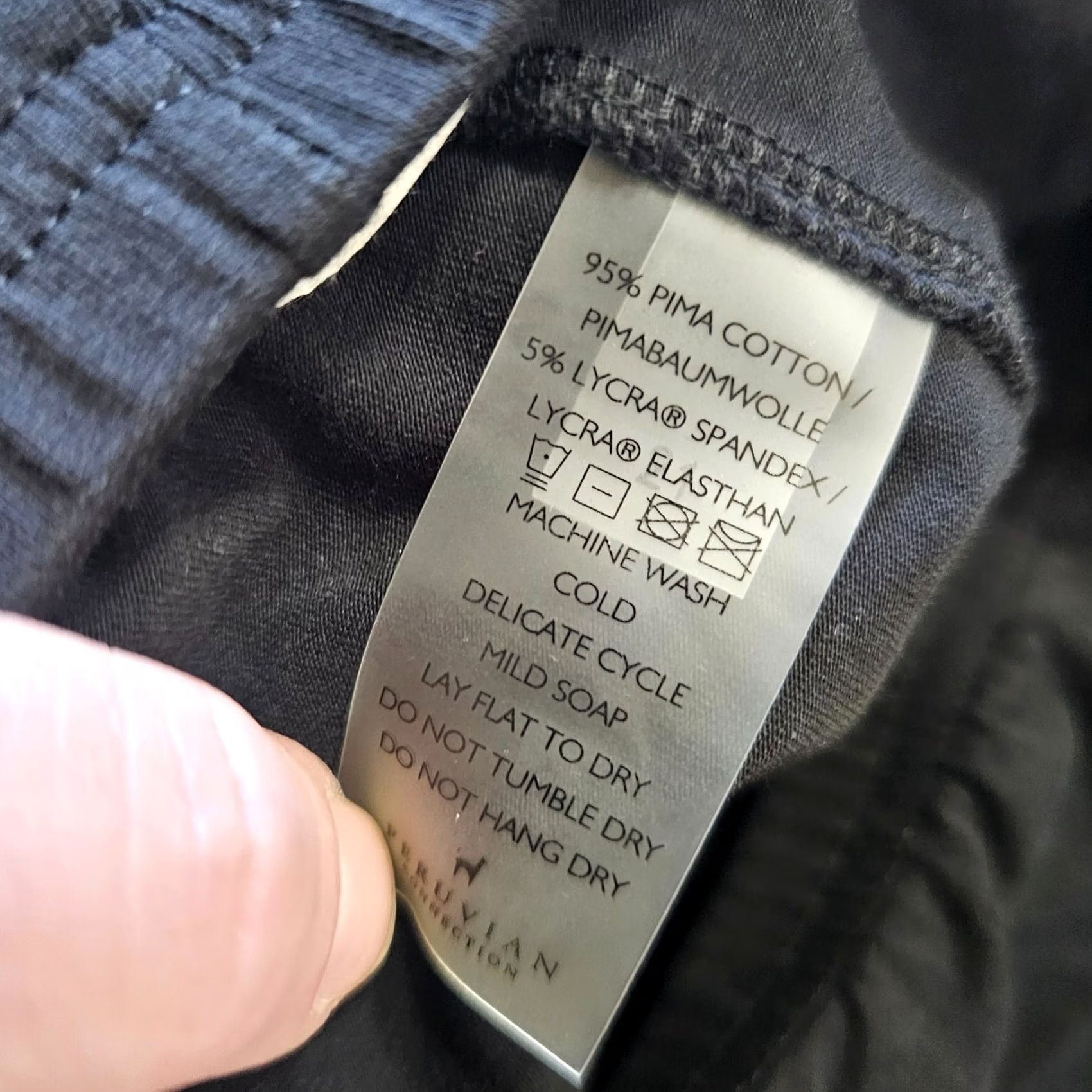Eileen Fisher Pants Women Small Black Legging Crop Stretch Pull On Basic Size 28" / US 6 / IT 42 - 7 Thumbnail