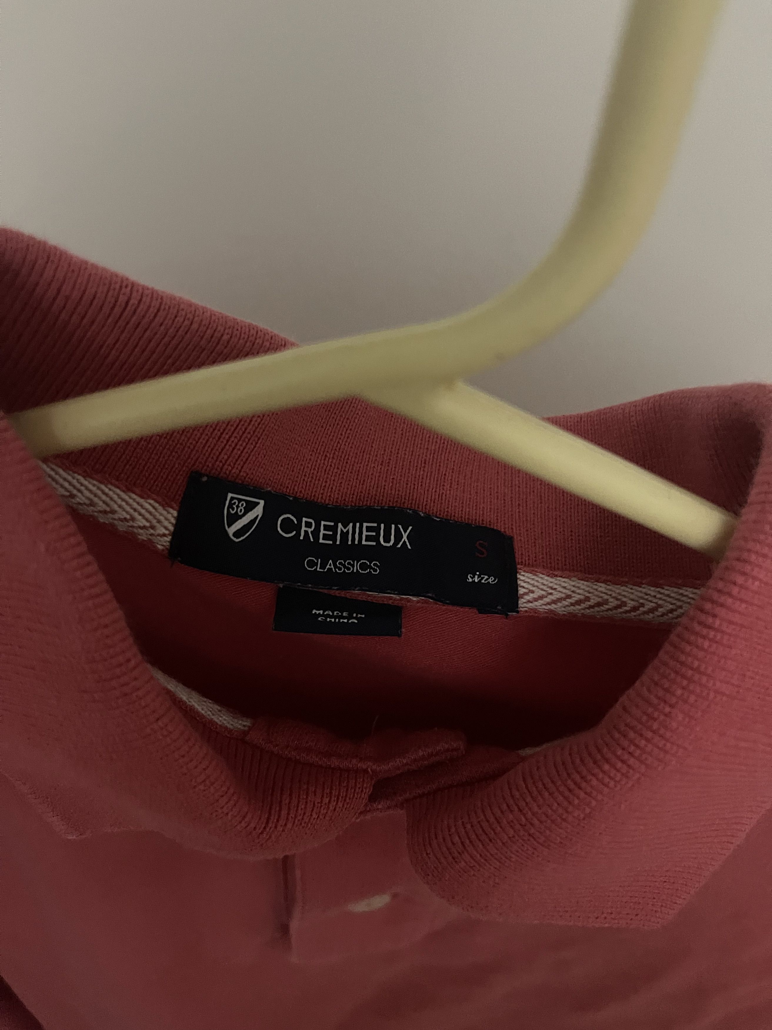 Daniel Cremieux Daniel Cremieux Classics Small Men's Polo Shirt Solid Red Size US S / EU 44-46 / 1 - 3 Thumbnail