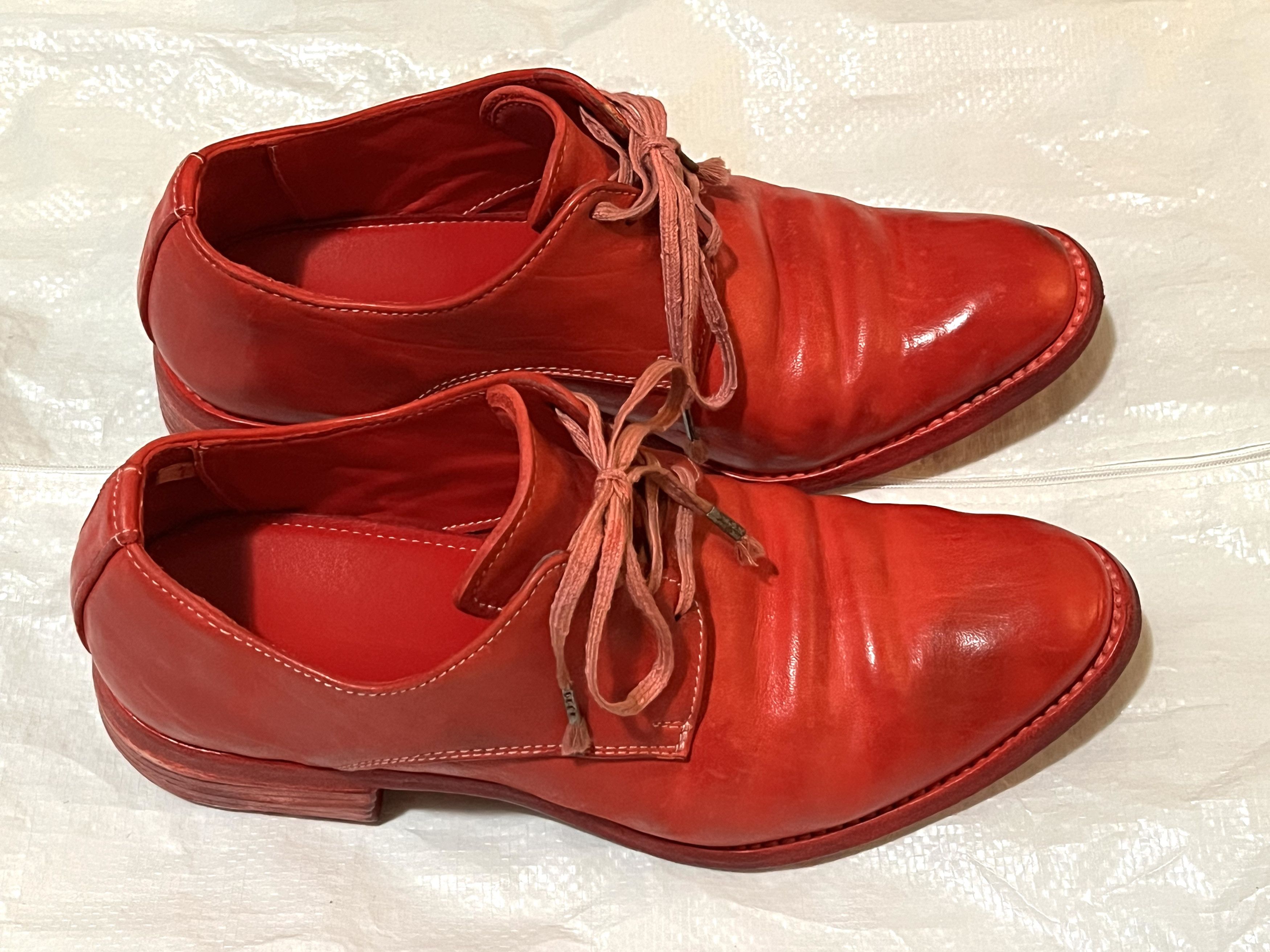 Carol Christian Poell Carol Christian Poell Red Derby AM/2600L SBUC-PTC/13 Size US 8 / EU 41 - 3 Thumbnail