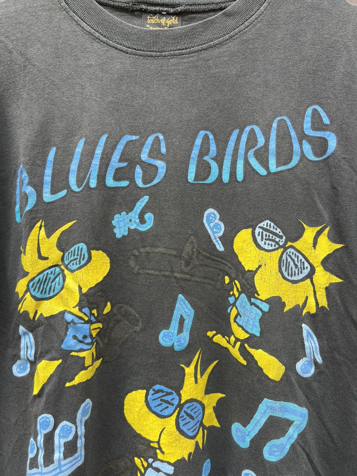 Vintage Peanuts Woodstock Blues Birds t-Shirt Touch of Gold