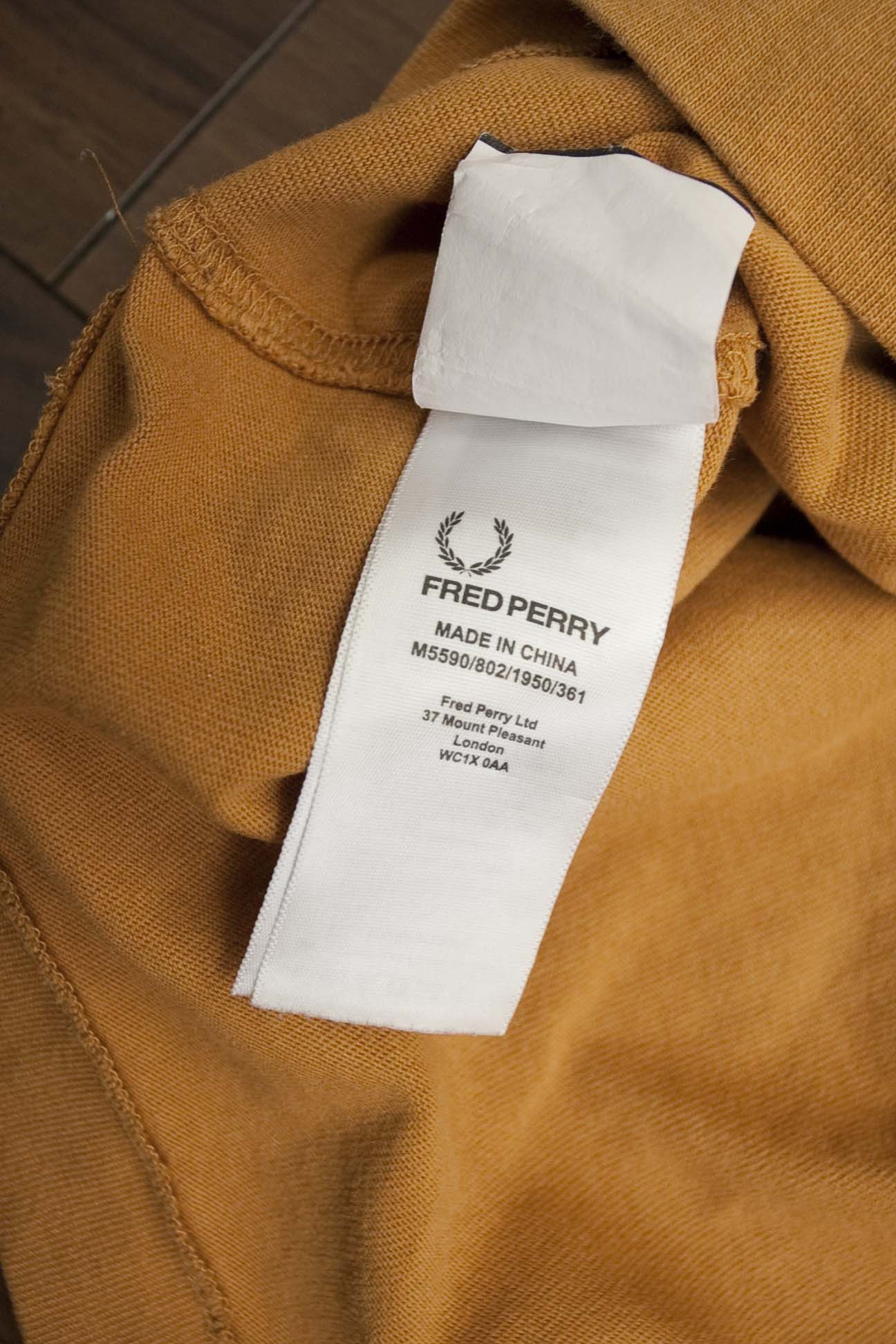 Fred Perry Fred Perry T Shirt Size M Logo Brown Size US M / EU 48-50 / 2 - 6 Thumbnail
