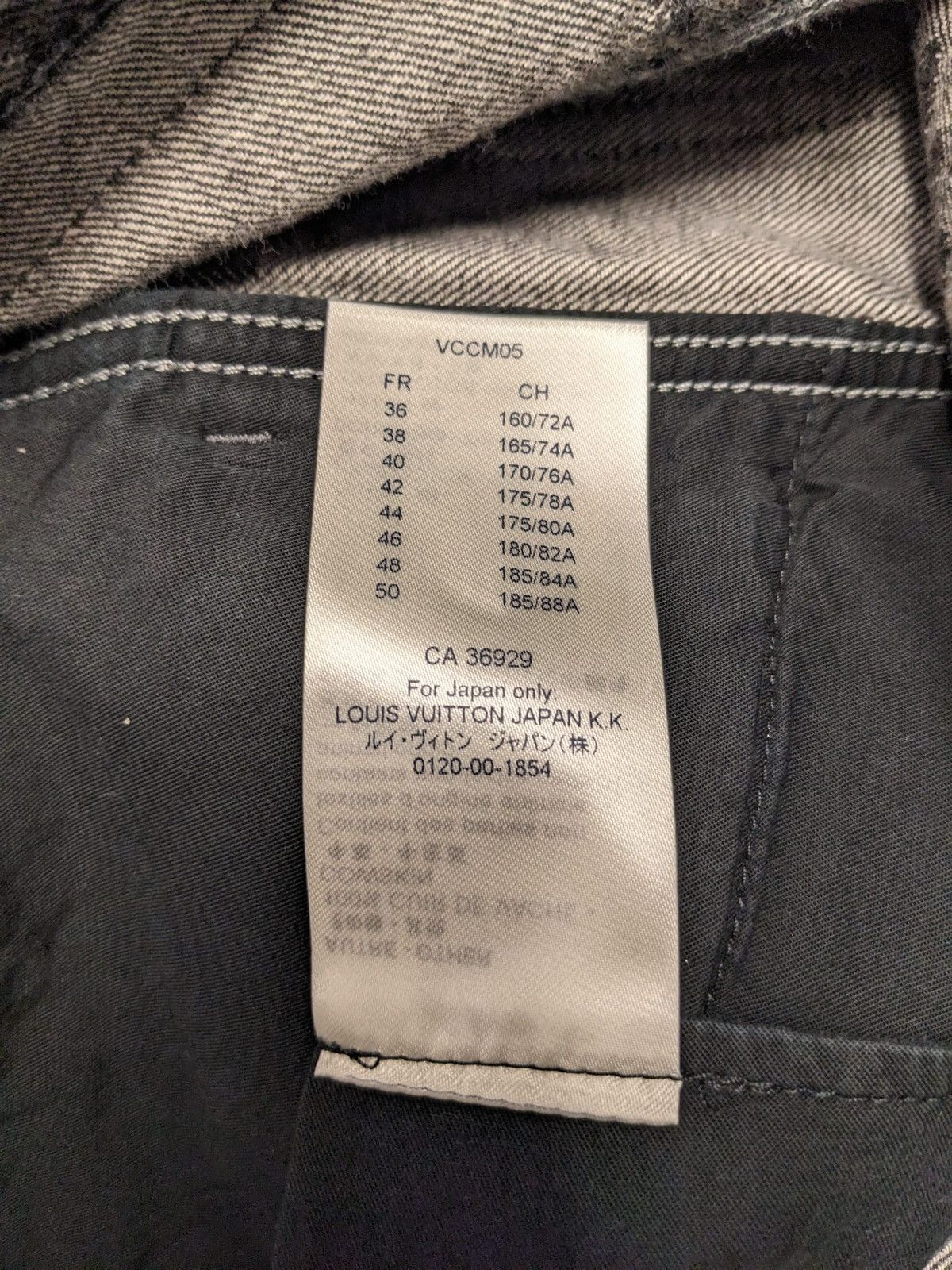 Louis Vuitton LOUIS VUITTON NIGO GIANT DAMIER WAVES MONOGRAM DENIM PANTS Size US 36 / EU 52 - 9 Thumbnail