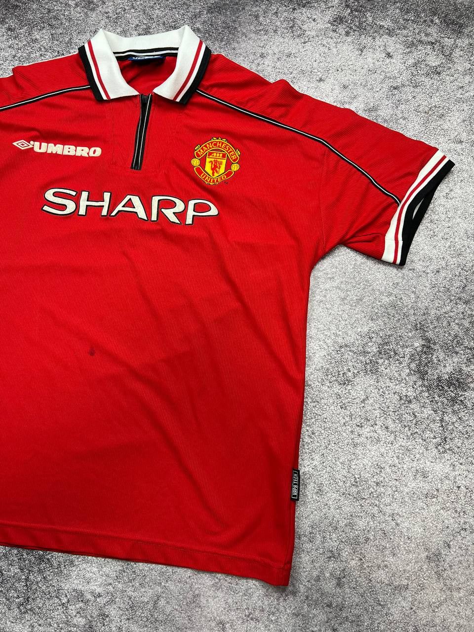 Umbro Vintage Umbro Manchester United 90S Home Jersey Size US XL / EU 56 / 4 - 3 Thumbnail