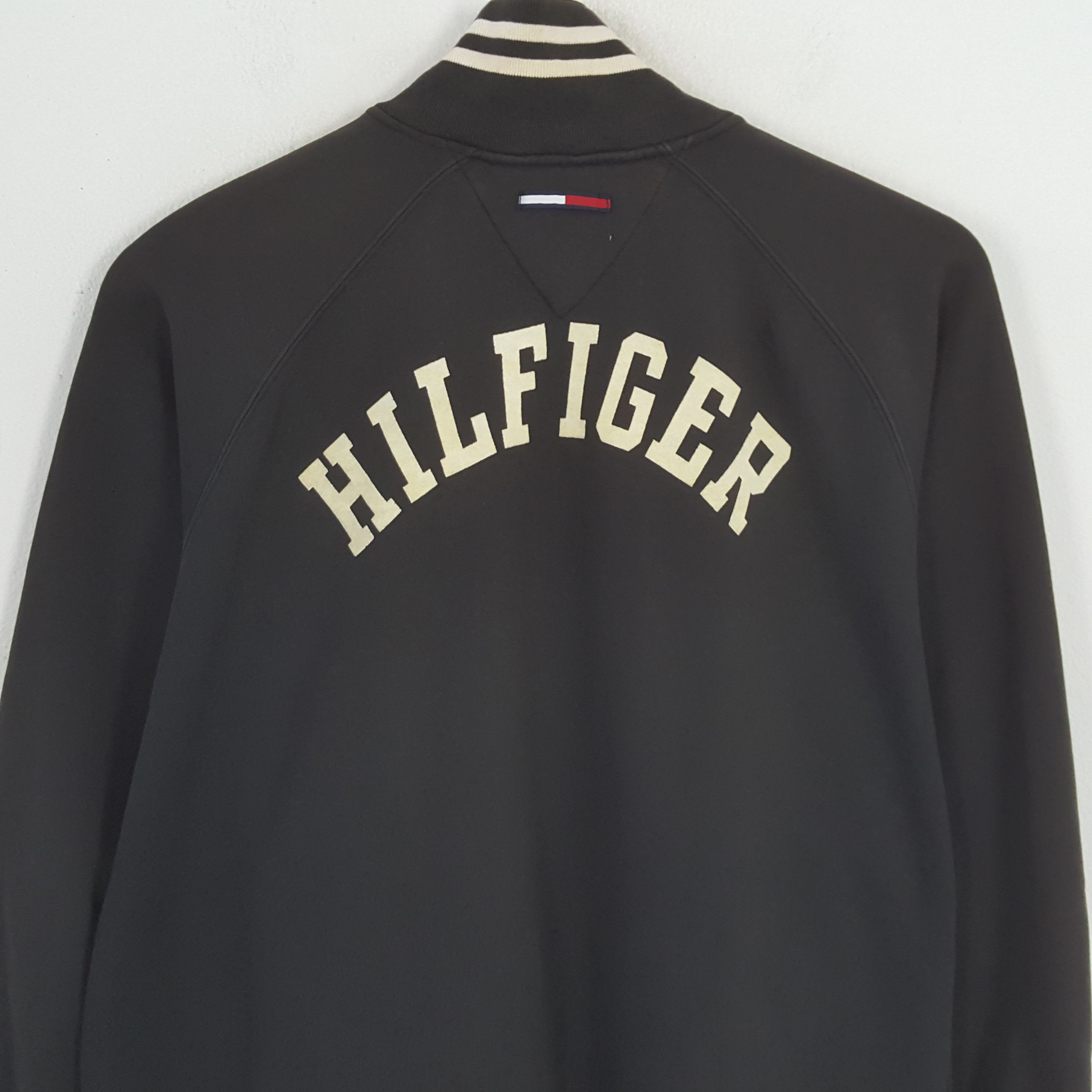 Tommy Hilfiger × Tommy Jeans × Vintage TOMMY HILFIGER JEANS Fashion Style Sweater Jacket Size US XL / EU 56 / 4 - 2 Thumbnail