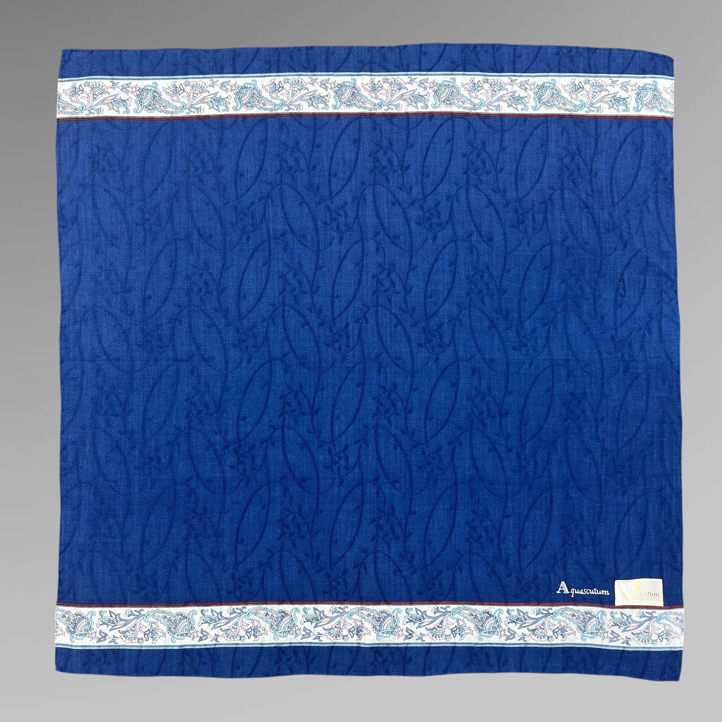 Aquascutum Aquascutum Handkerchief / Bandana / Neckerchief B191 Size ONE SIZE - 2 Thumbnail