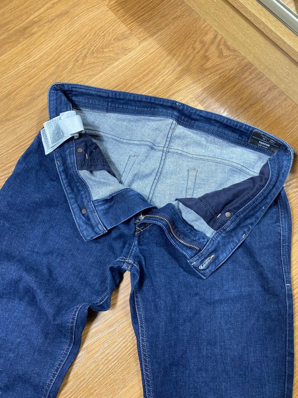 Diesel × Japanese Brand Crazy Crash Dirty Baggy Faded Jean Japan Avant Garde Style Size US 34 / EU 50 - 10 Thumbnail