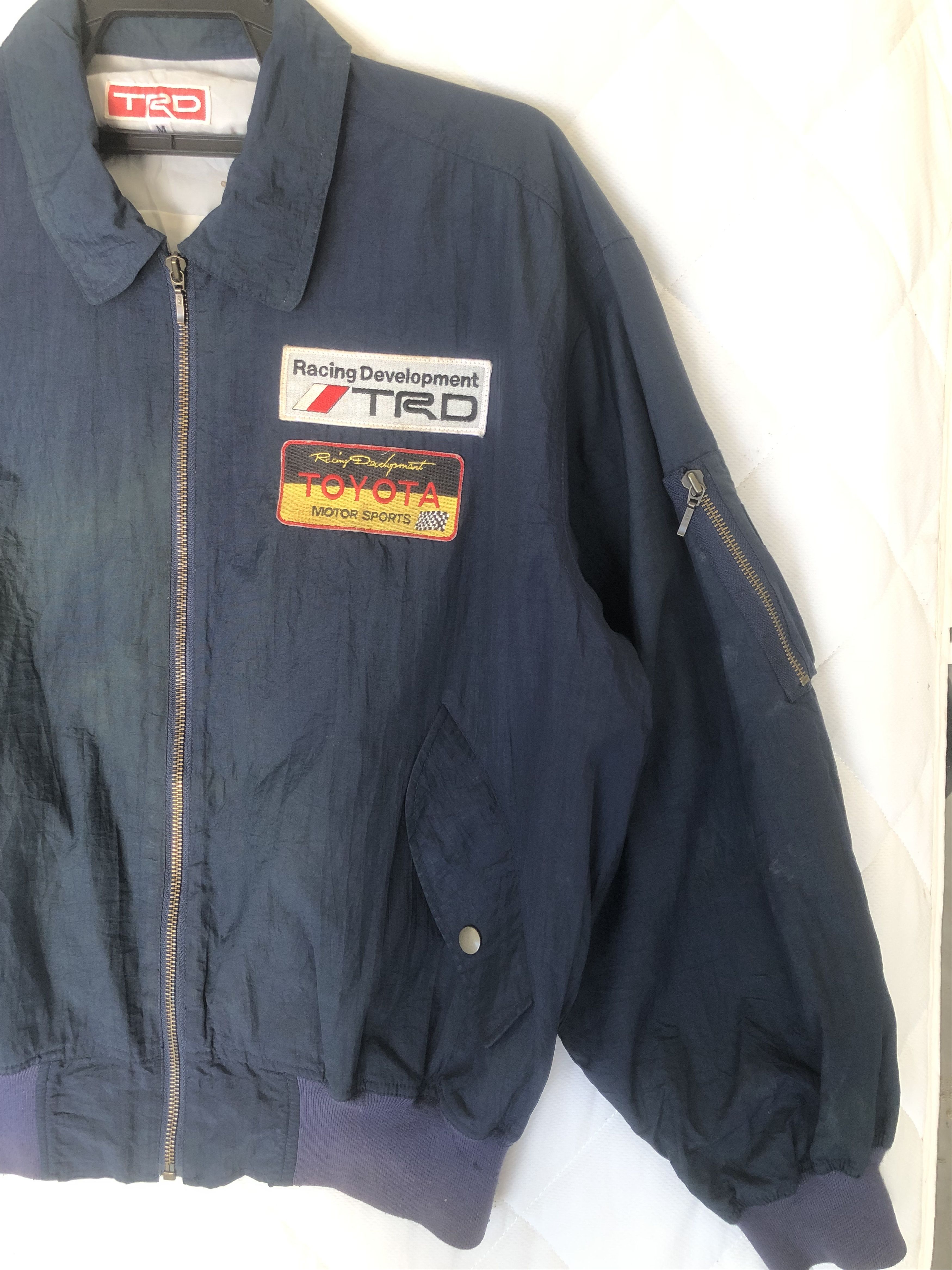 Vintage Vintage TOYOTA TRD BomberJacket Size US M / EU 48-50 / 2 - 2 Thumbnail