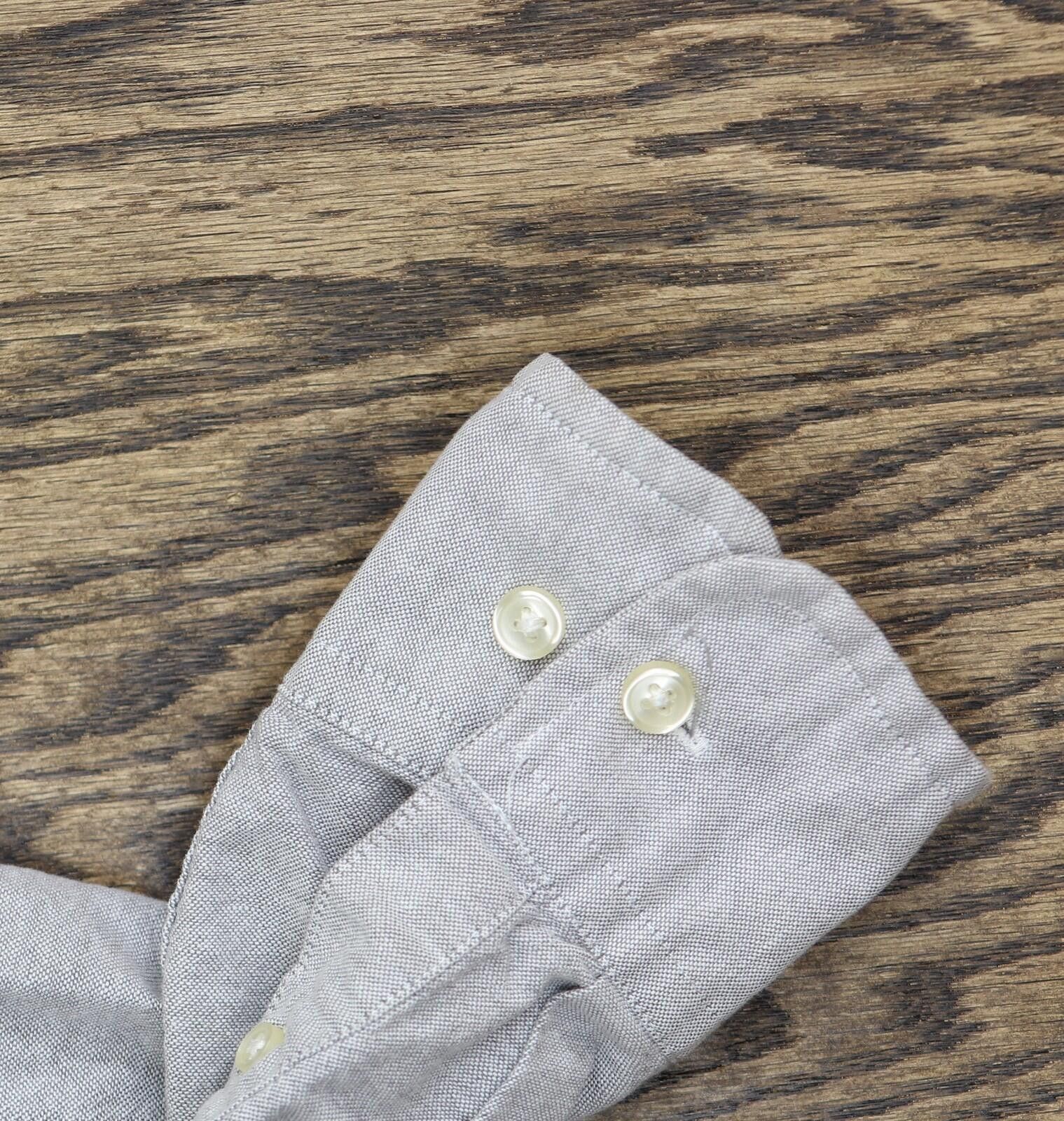Sonoma Sonoma Long Sleeve Cotton Modern Fit Dress Shirt Gray` S Size US S / EU 44-46 / 1 - 4 Thumbnail