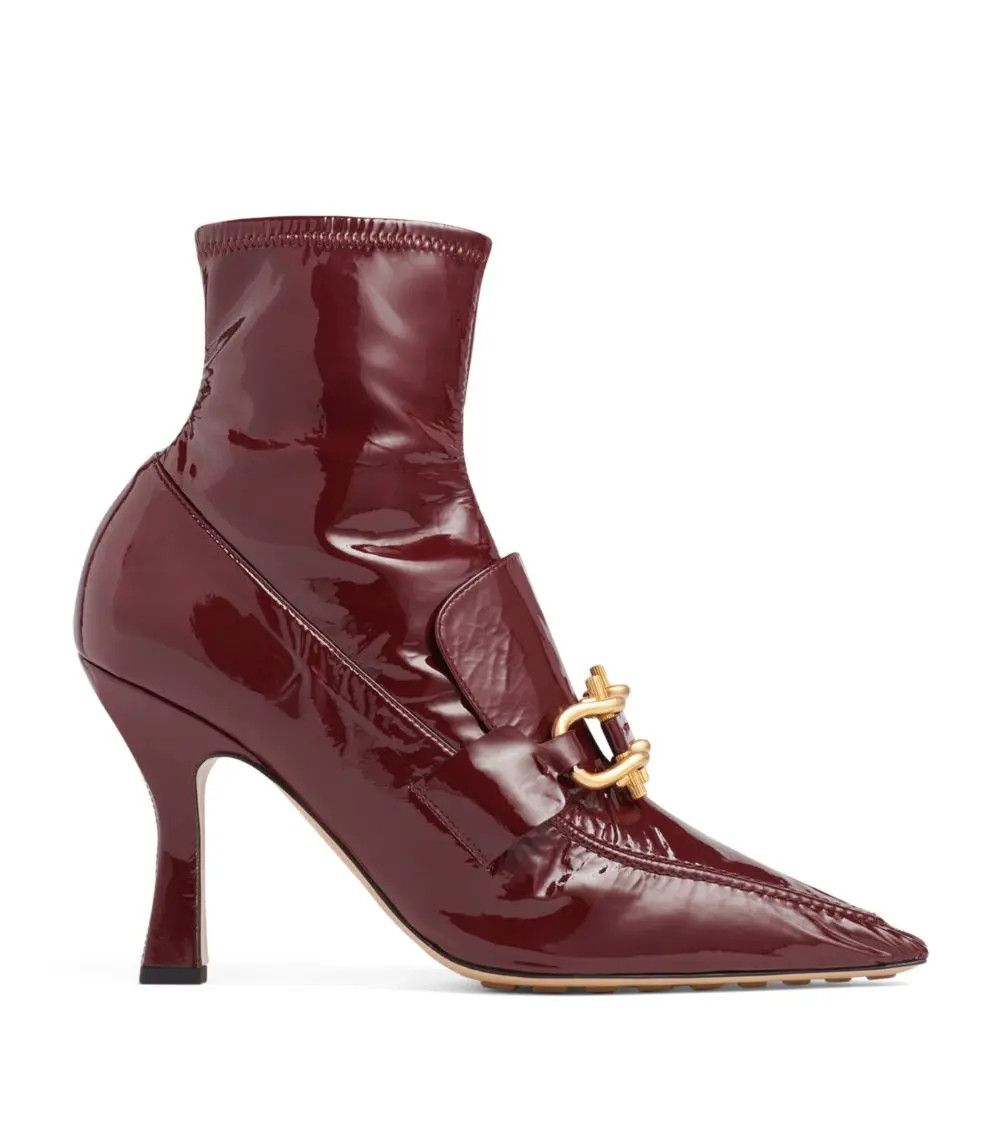 o1bcso1str0924 Madame Ankle Boot in Burgundy