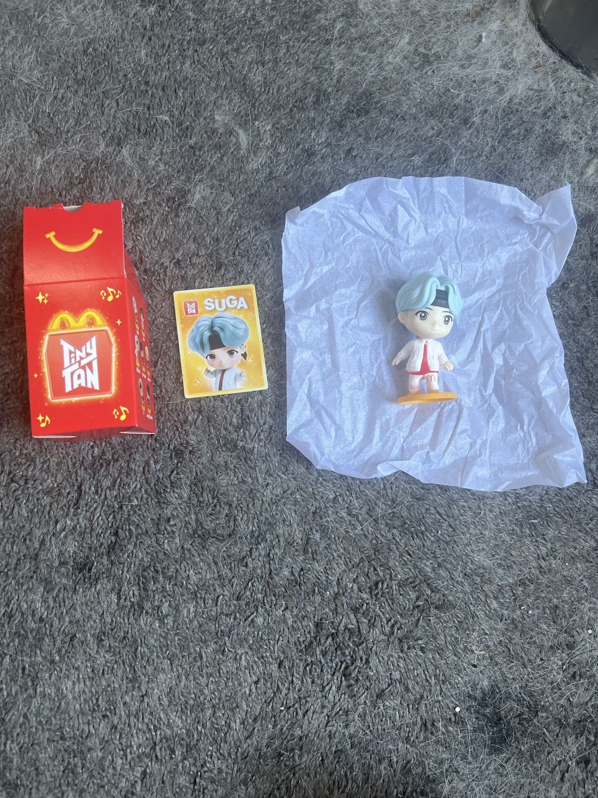 Hypebeast 2025 McDonald’s TinyTAN Suga Figure Size ONE SIZE - 1 Thumbnail