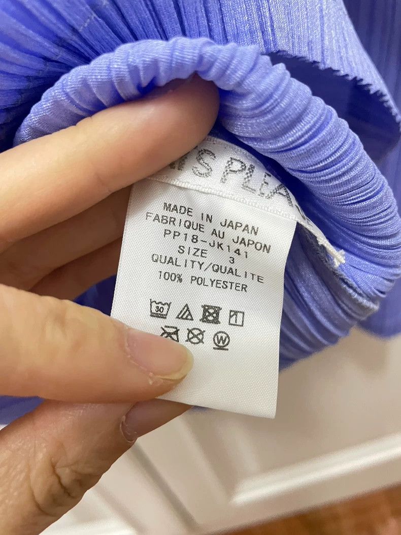 Issey Miyake issey miyake size:3 Blue-purple long sleeves Size XXS / US 00 / IT 34 - 5 Thumbnail