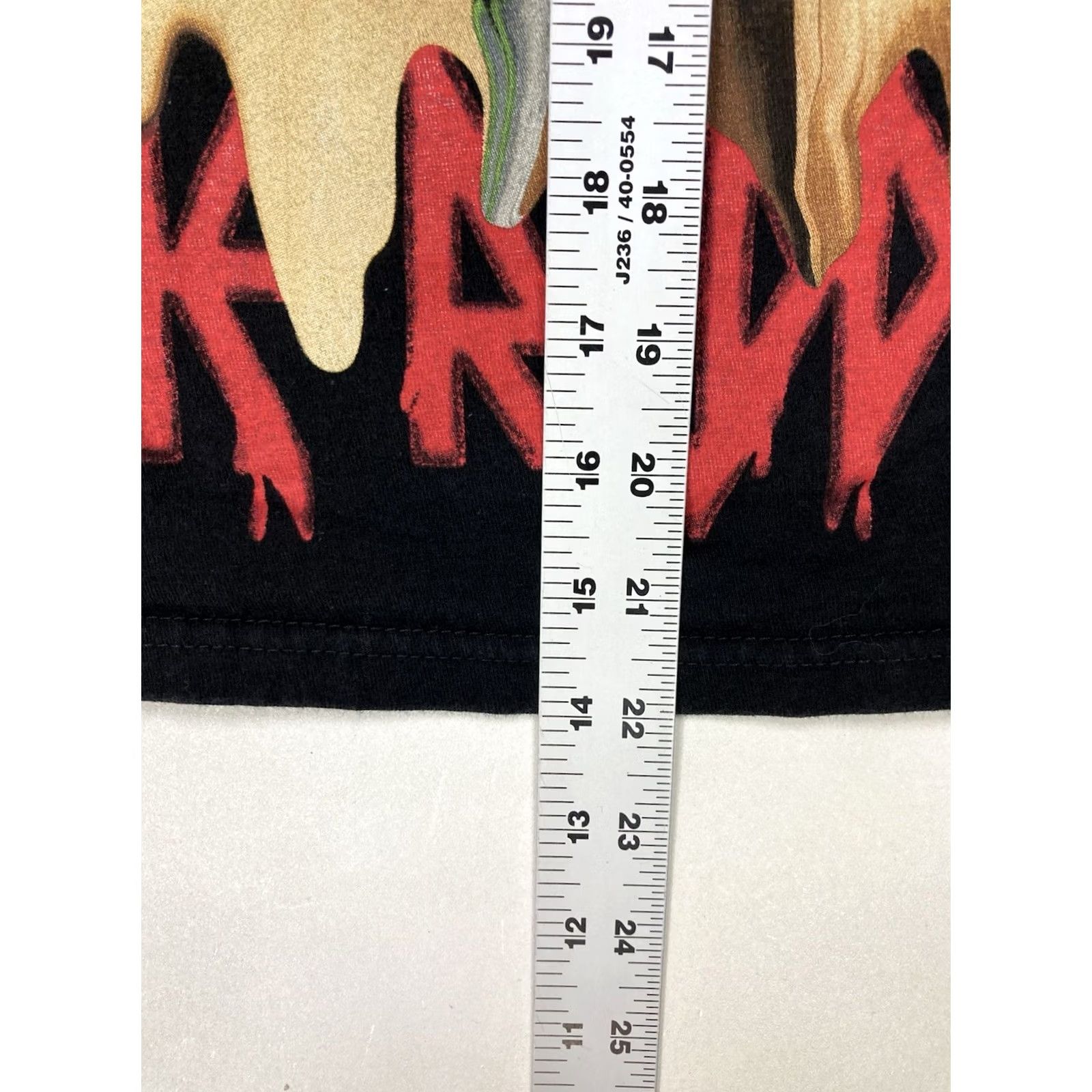 Vintage Trippie Redd Crop Graphic T-shirt Women XS Black Short Sleeve Music Size M / US 6-8 / IT 42-44 - 7 Thumbnail