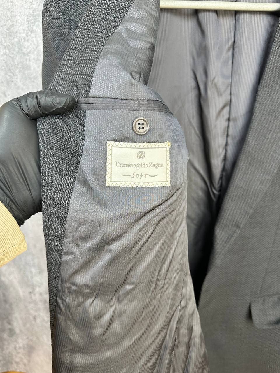 Ermenegildo Zegna RRP $1800 Ermenegildo Zegna Soft Wool Blazer Jacket Gray Size 50R - 11 Thumbnail
