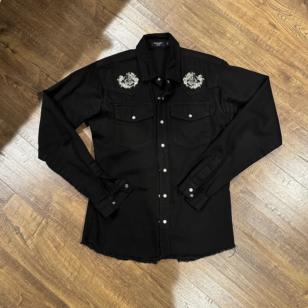 Bolongaro Trevor Bolongaro Trevor Western Denim Shirt Size US S / EU 44-46 / 1 - 1 Thumbnail