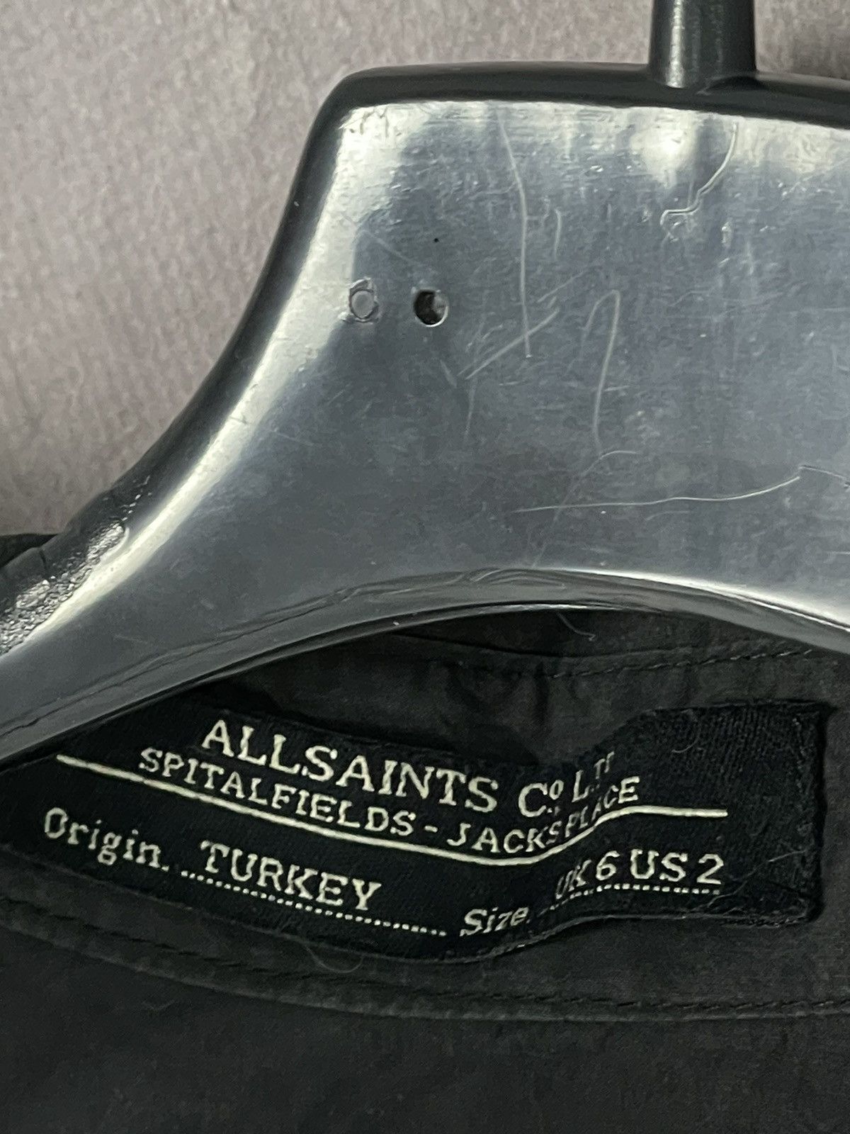 Allsaints × Vintage Black Opium Gothic Style Y2K Cargo Long Sleeve Shirt Size XS / US 0-2 / IT 36-38 - 9 Thumbnail