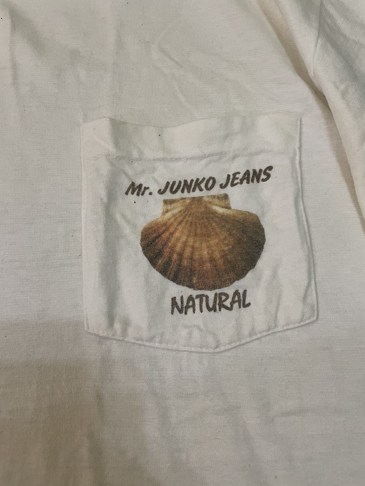 Japanese Brand Mr Junko Pocket tee Tshirt Size US XL / EU 56 / 4 - 3 Thumbnail