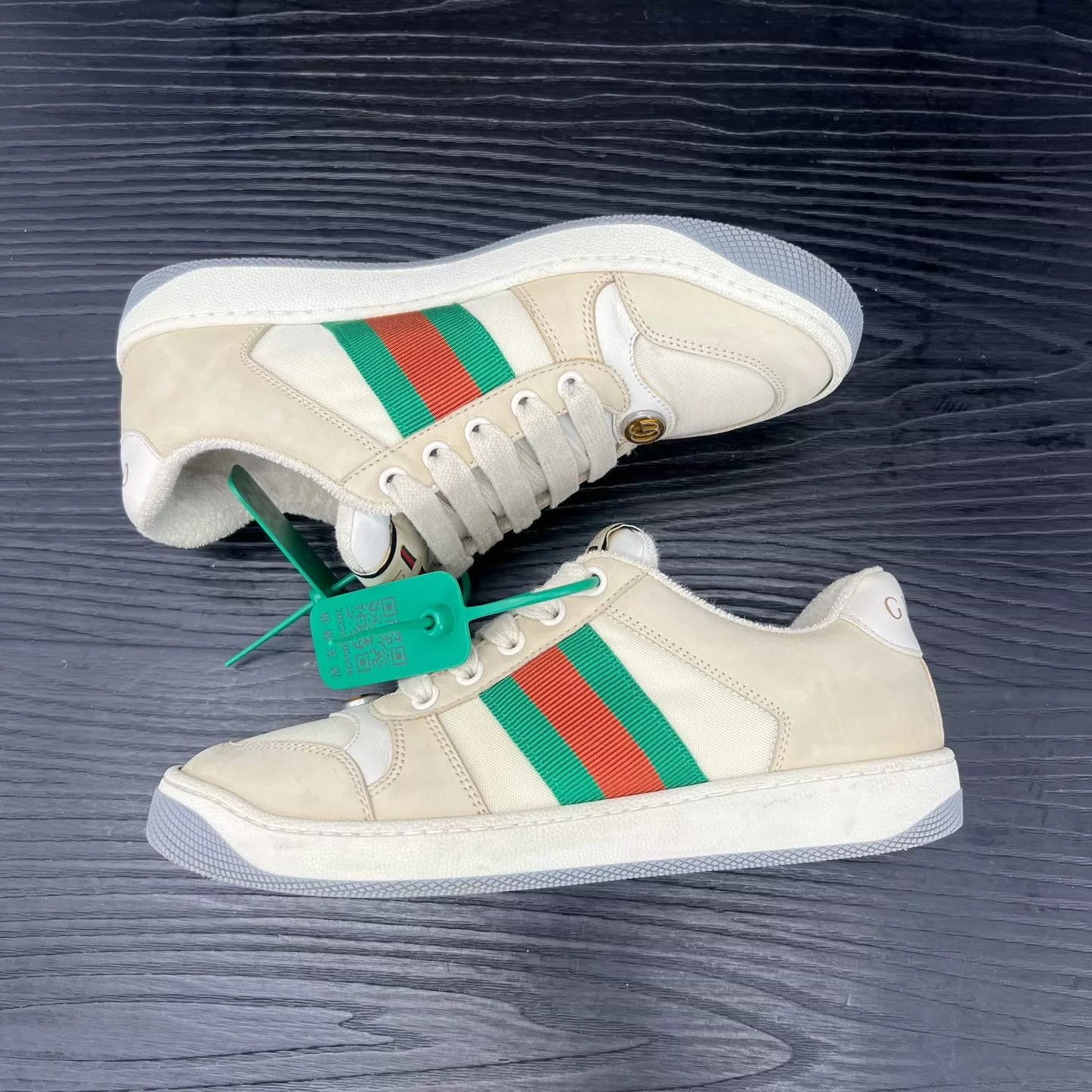 Gucci Gucci Traffic Light Distressed Sneaker 36 Size US 5.5 / IT 35.5 - 2 Thumbnail