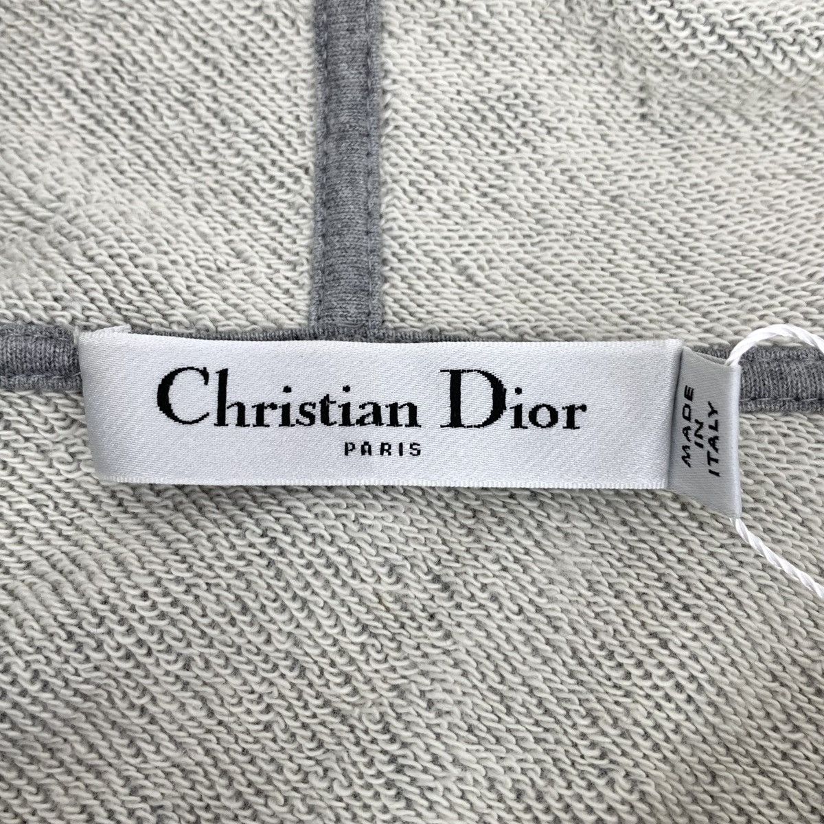 Dior Dior Collection Grey Dinosaur Sequin Hooded Sweatshirt K26WX Size S / US 4 / IT 40 - 5 Thumbnail