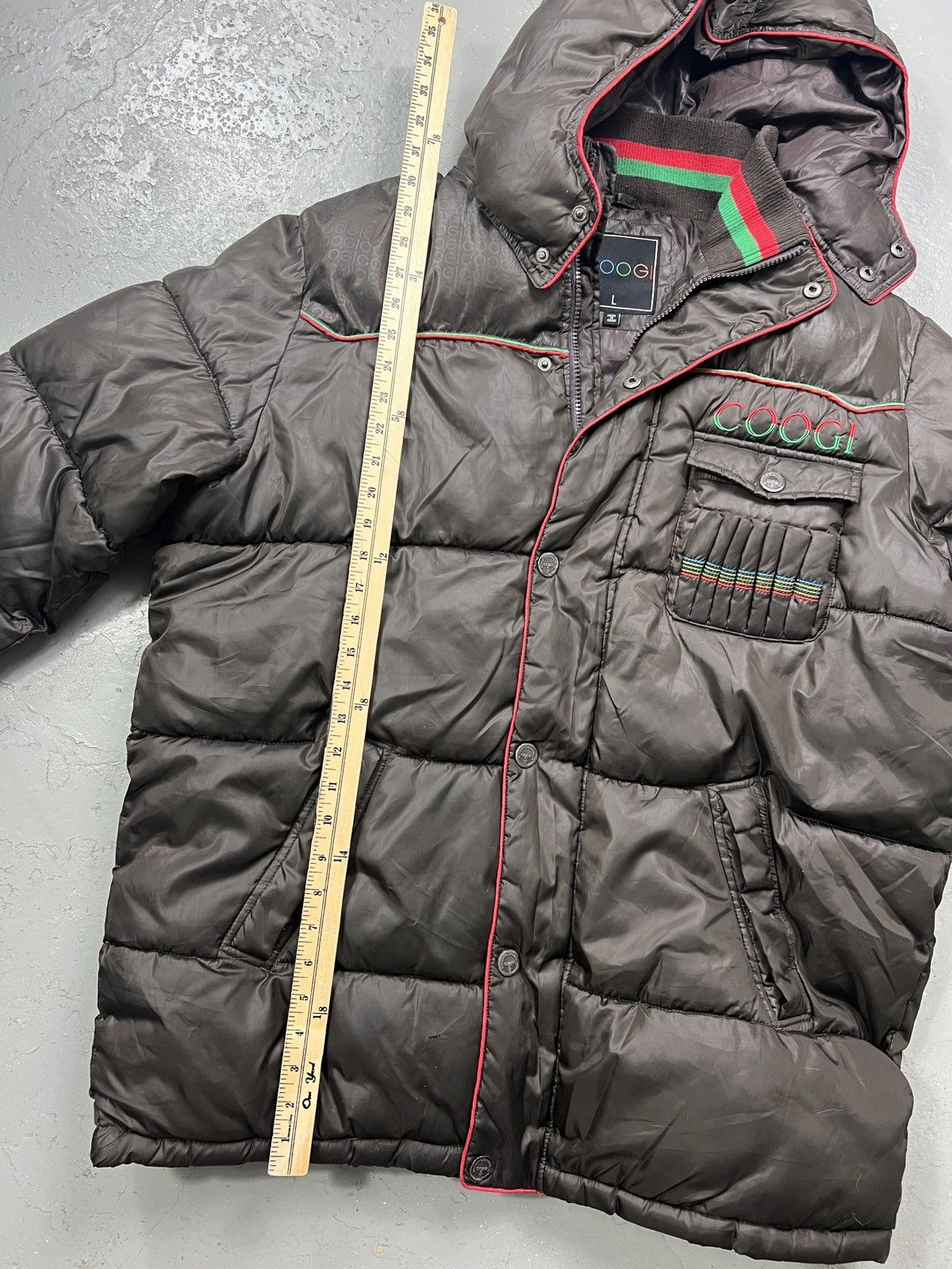Coogi Vintage Coogi Puffer Jacket Size Large Size US L / EU 52-54 / 3 - 8 Thumbnail