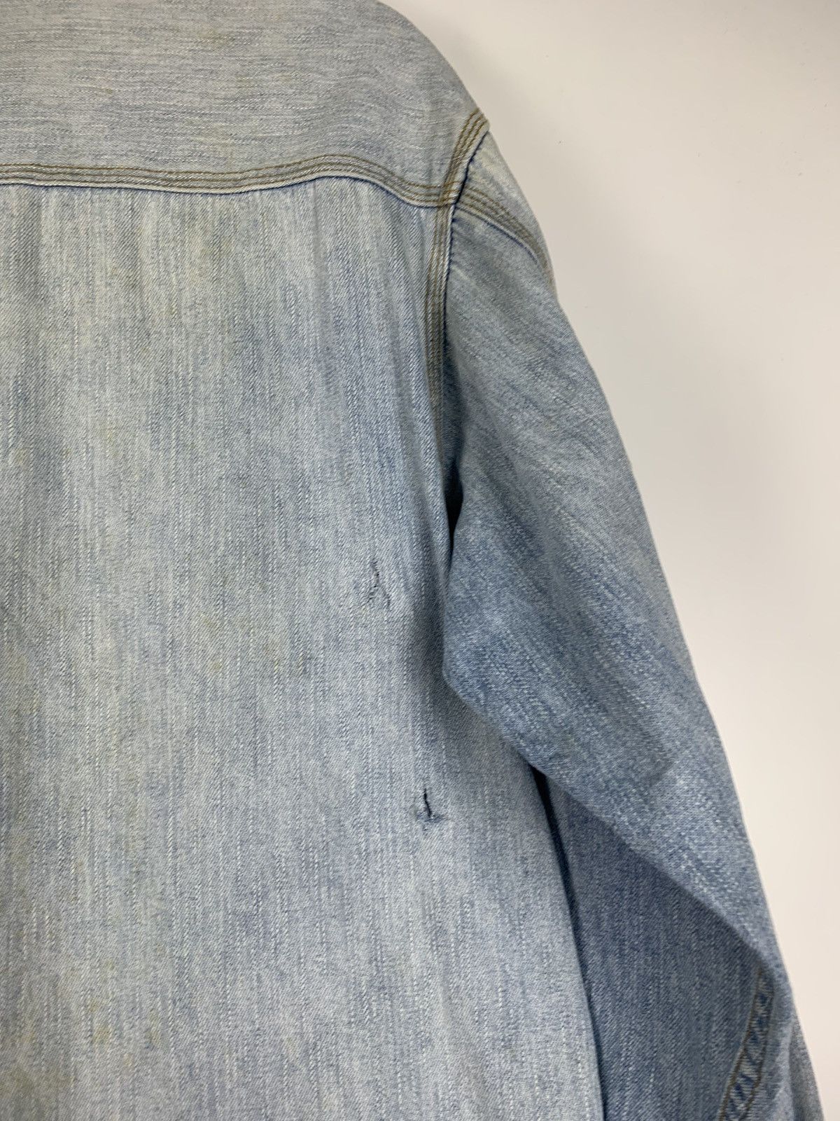 Japanese Brand × Vintage Vintage Japanese Denim Jacket Size US L / EU 52-54 / 3 - 17 Thumbnail